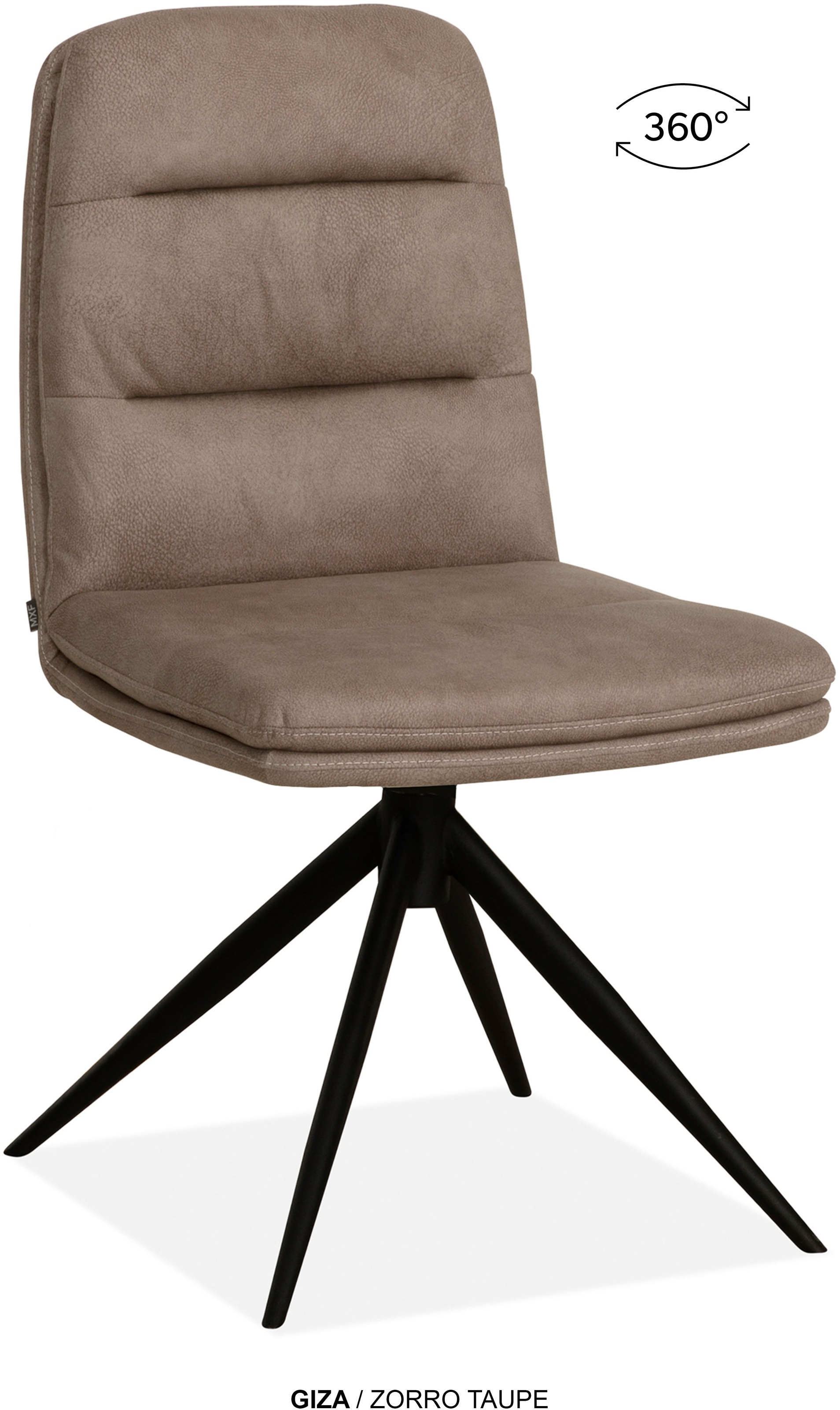 OMG Design Esszimmerstuhl "Giza" (Set) 2 Stk.Drehstuhl mit auto-return, pfl günstig online kaufen