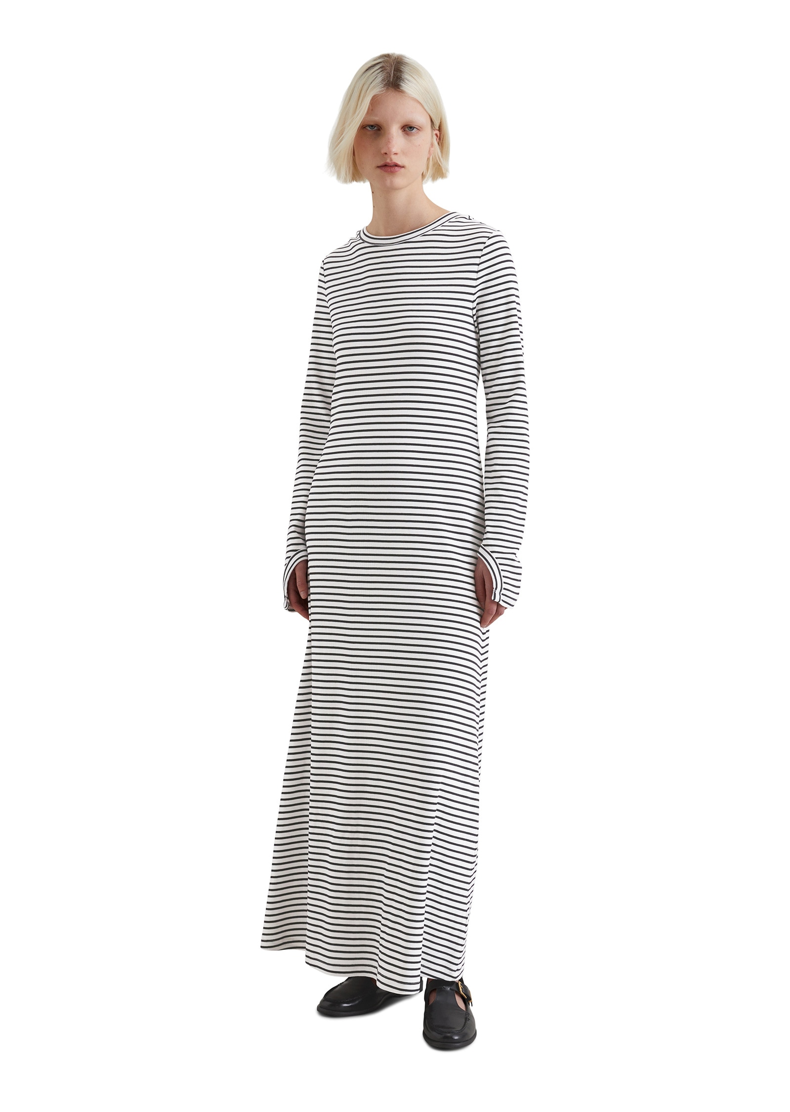 Marc O'Polo DENIM Jerseykleid »aus Rippjersey«