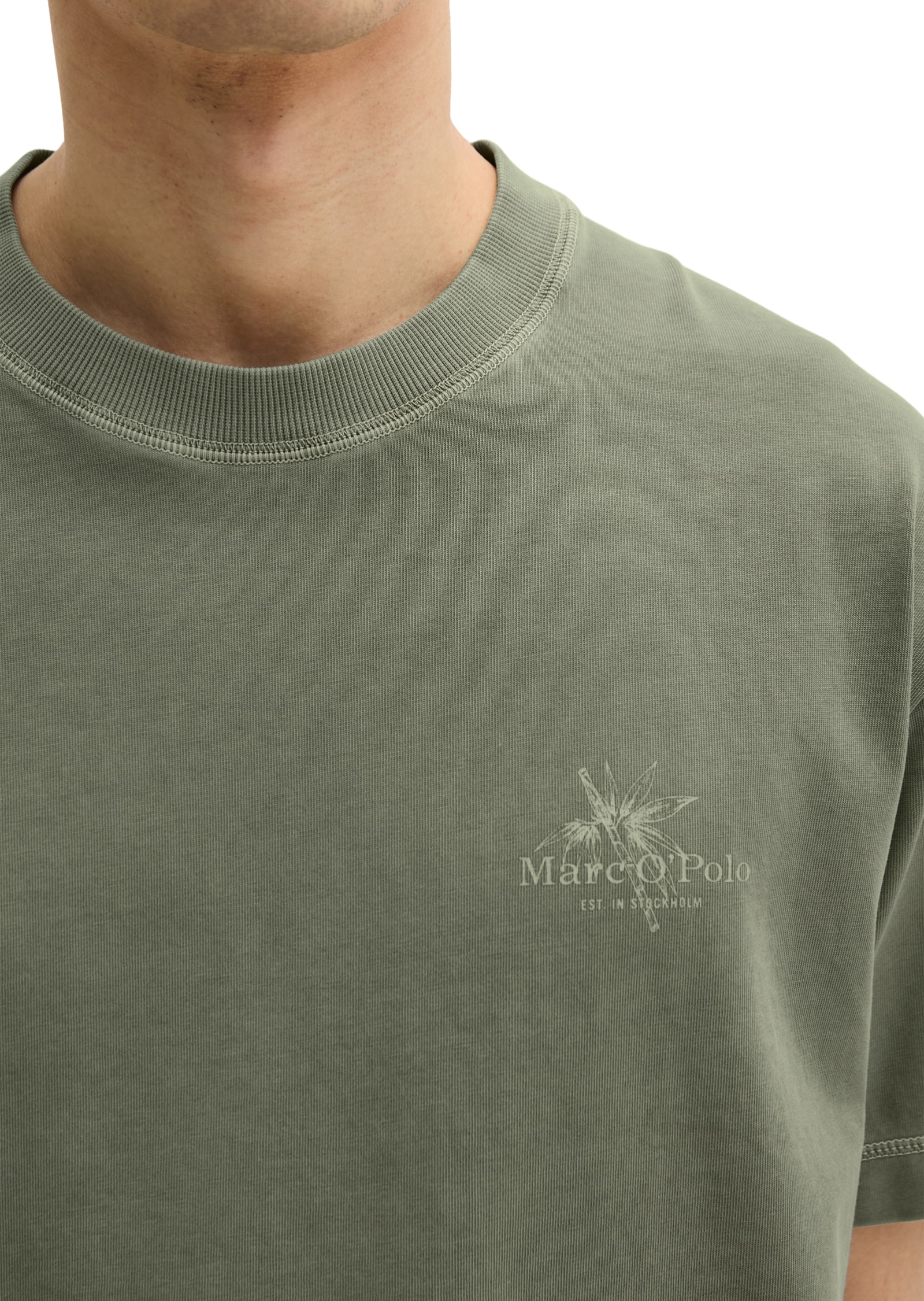 Marc O'Polo T-Shirt loose mit sommerlichem Rückenprint