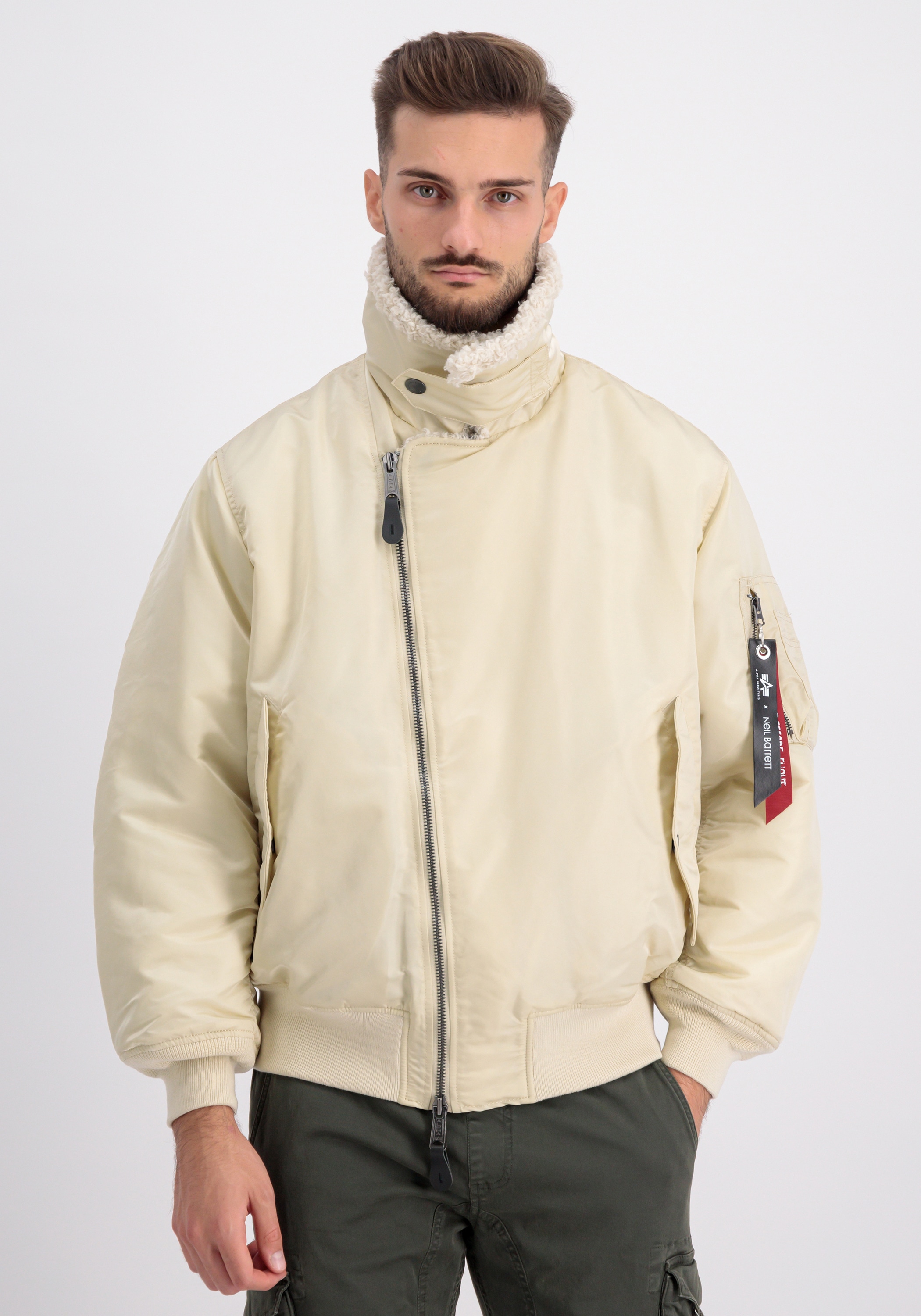 Alpha Industries Bomberjacke »Alpha Industries Men - Bomber Jackets NB MA-1 B-3 Biker Jacket«