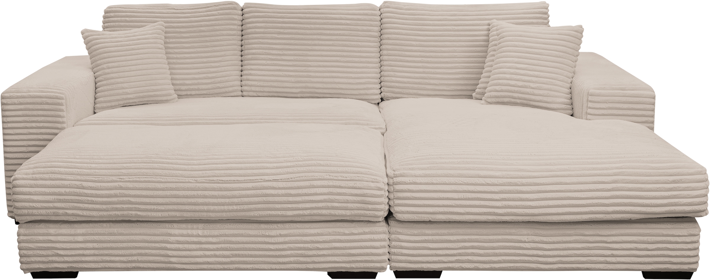 WERK2 Ecksofa »Eden« mit Polsterhocker