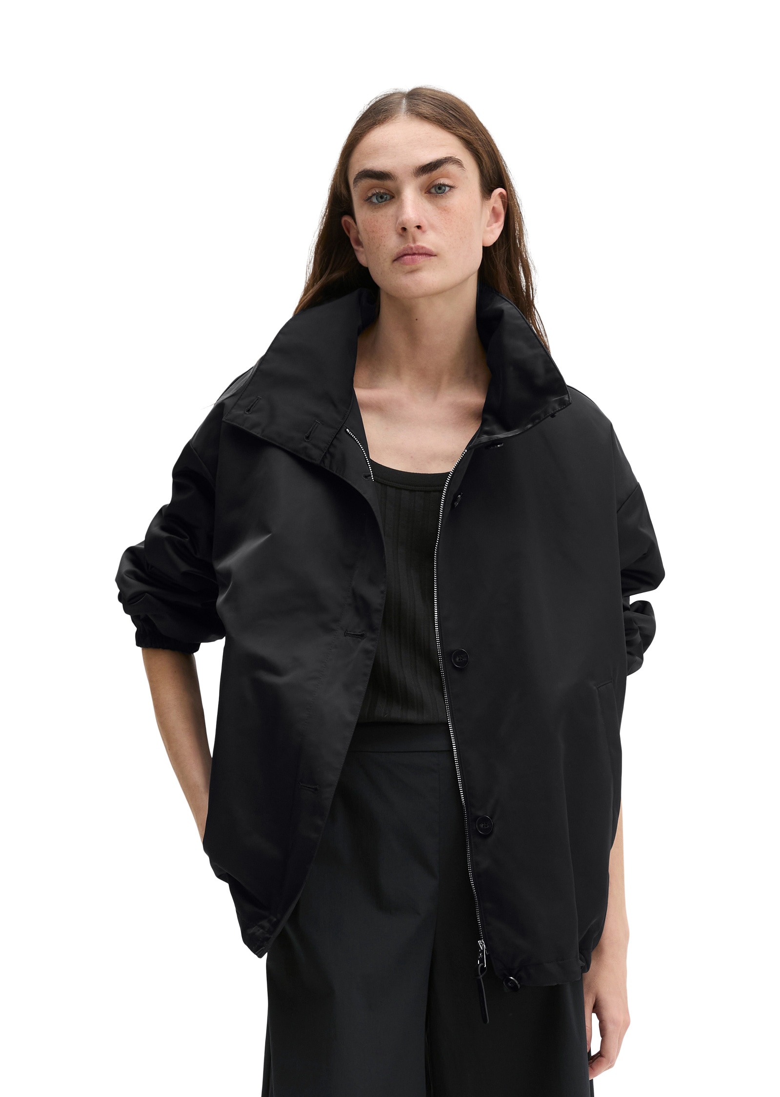 Marc O'Polo Outdoorjacke »aus recyceltem Shiny-Polyester-Twill«
