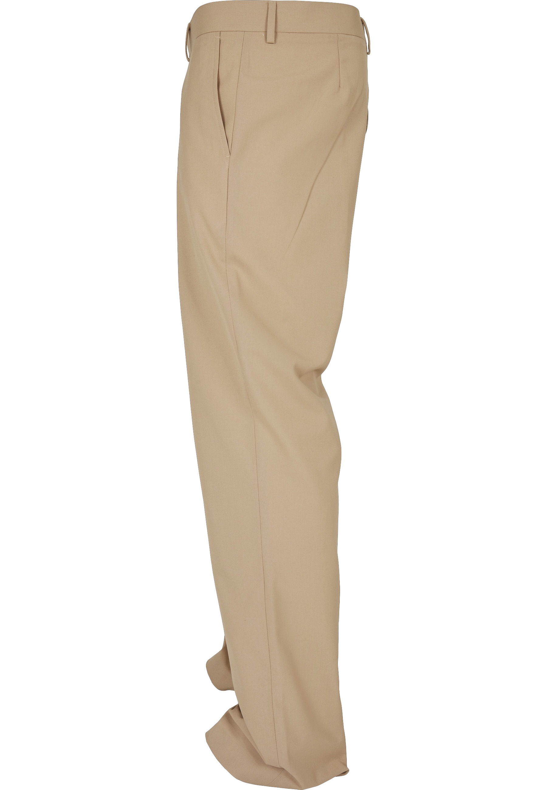 URBAN CLASSICS Stoffhose »Urban Classics Herren Straight Pleat-Front Trousers«