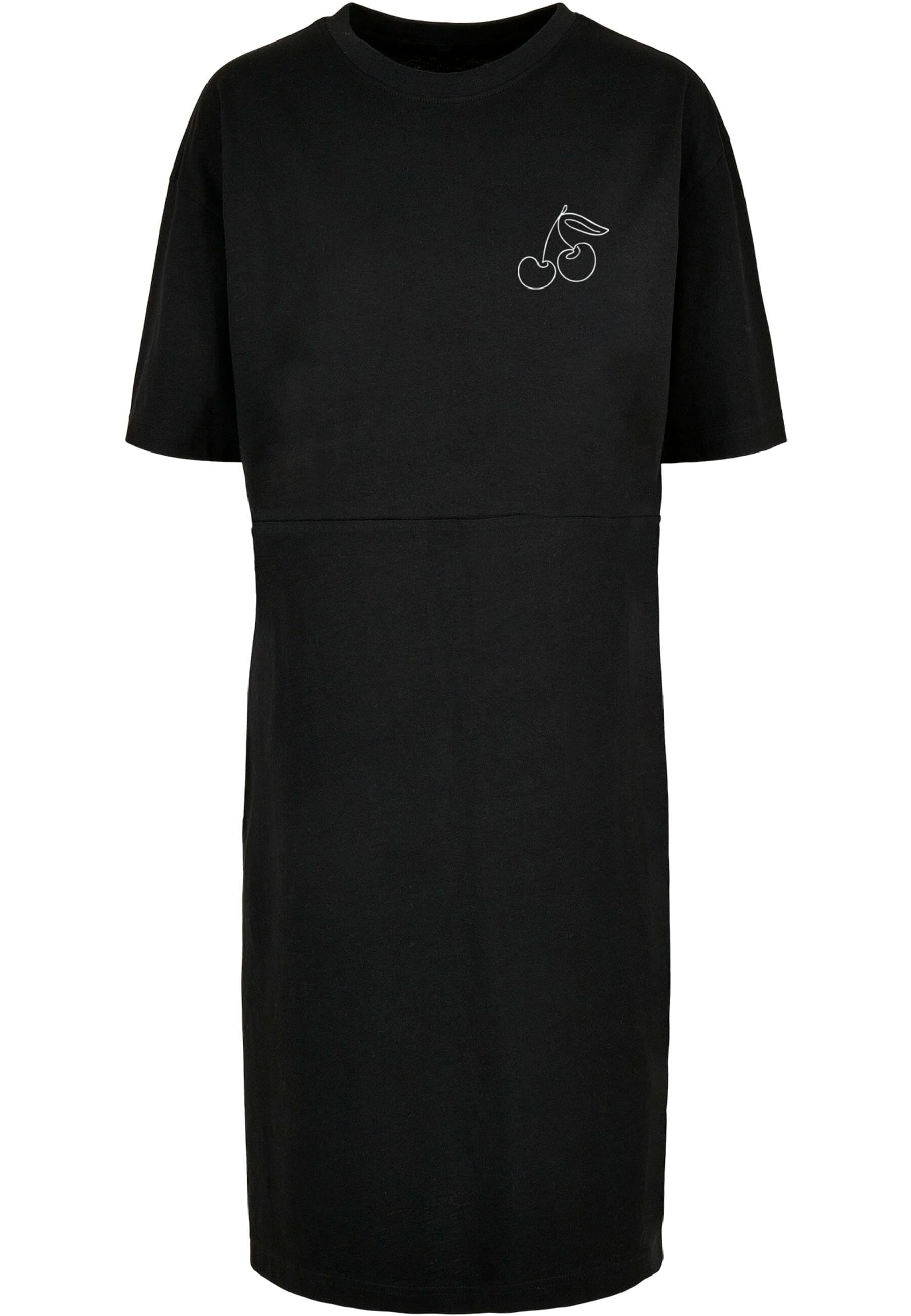 Shirtkleid »Merchcode Damen Ladies Cherry Oversized Slit Dress«, (1 tlg.)