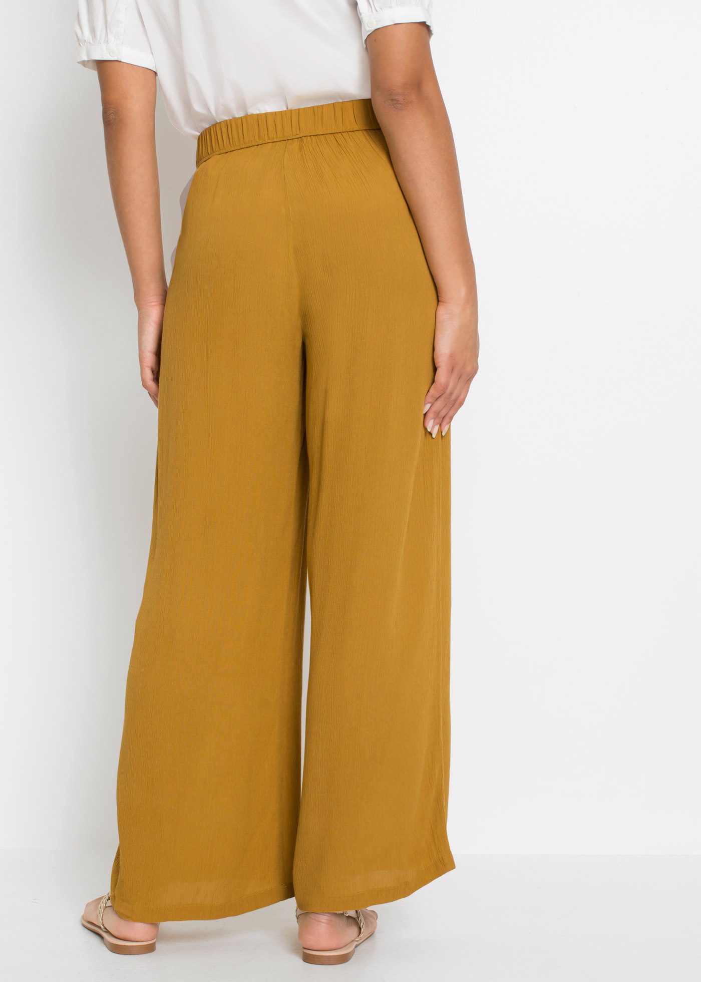 bonprix Marlene-Hose "Marlenehose aus fließender Viskose" aus Viskose, lock günstig online kaufen