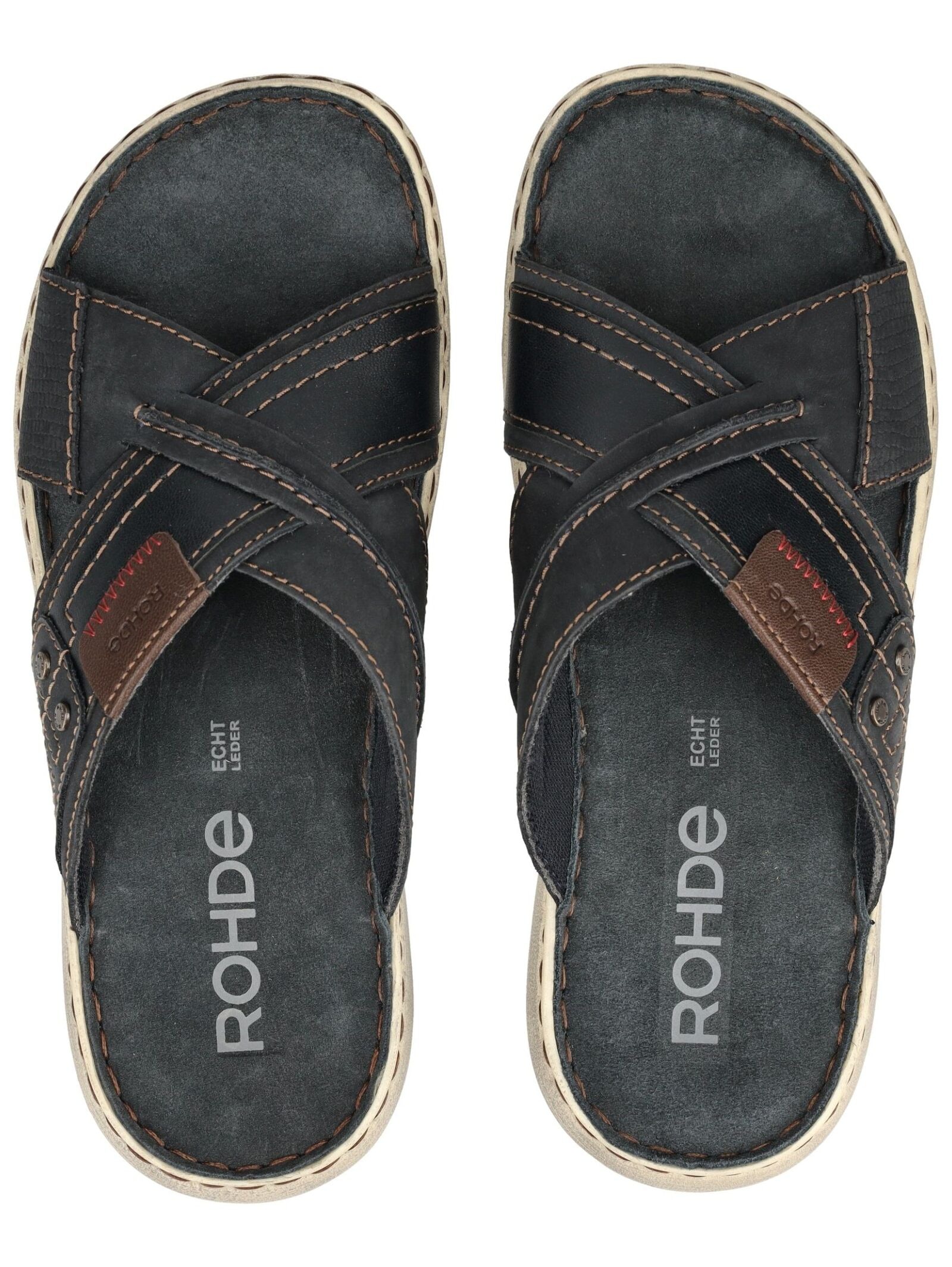 Rohde Pantolette »Rohde Pantoletten Veloursleder«