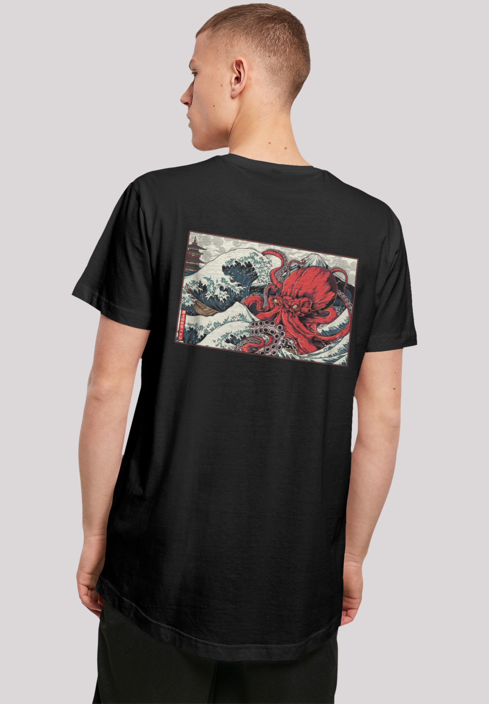 F4NT4STIC T-Shirt "Kanagawa Octopus", Print günstig online kaufen