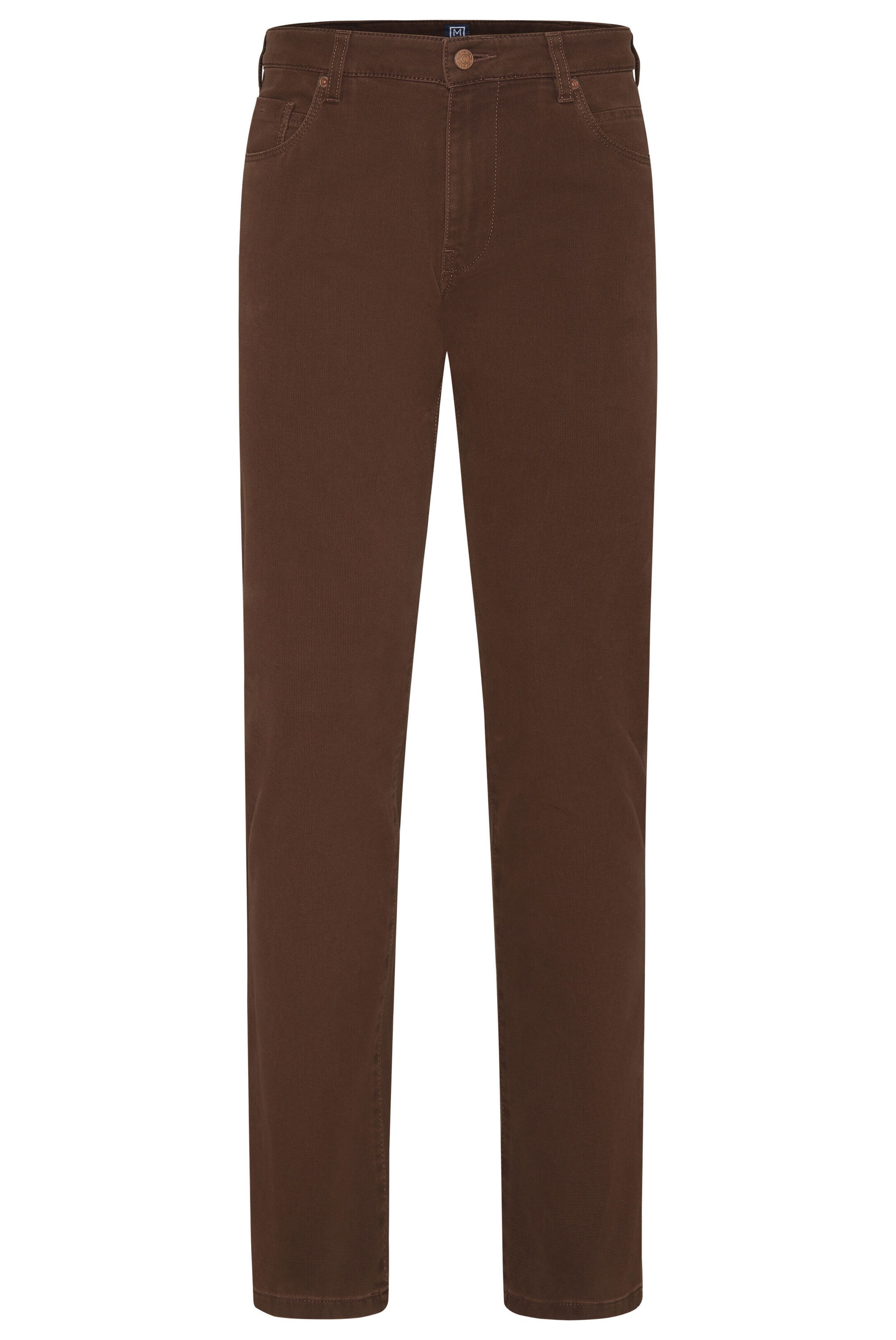 MEYER Chinos »Five-Pocket-Hose«, im unifarbenen Design