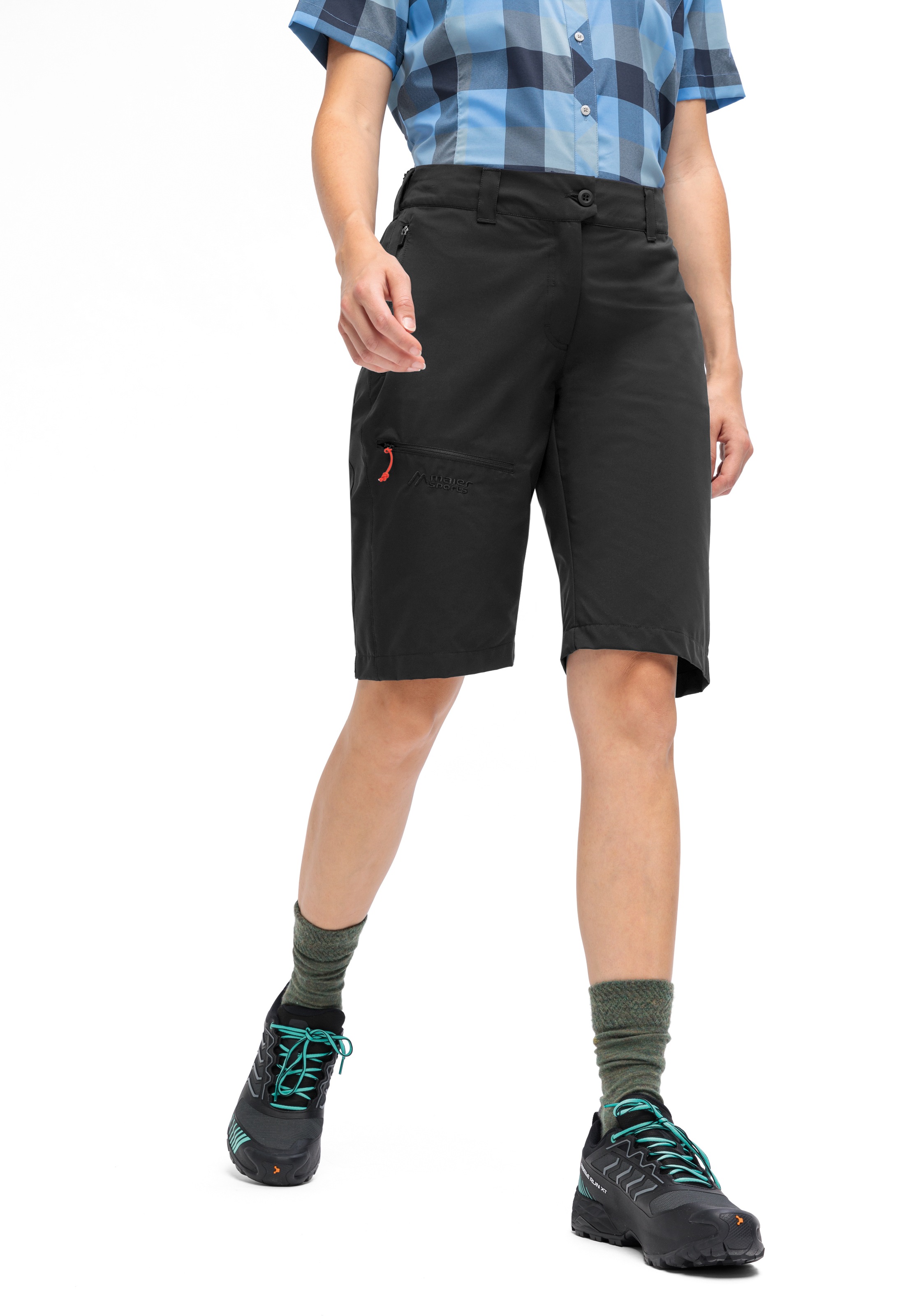 Maier Sports Short Lulaka Bermuda pour femmes noir   42 3