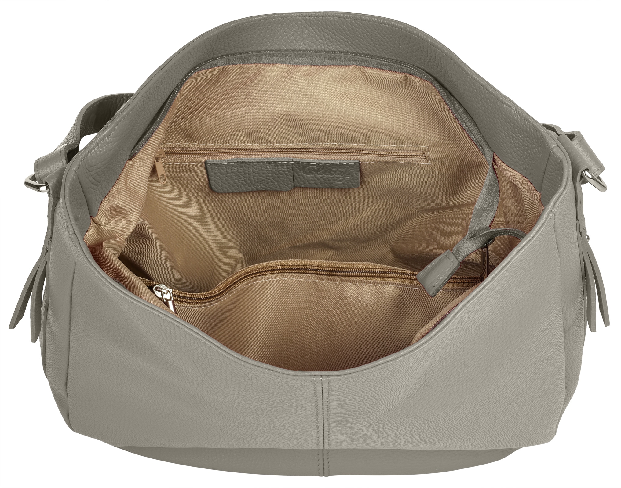 Cluty Shopper, echt Leder, Made in Italy