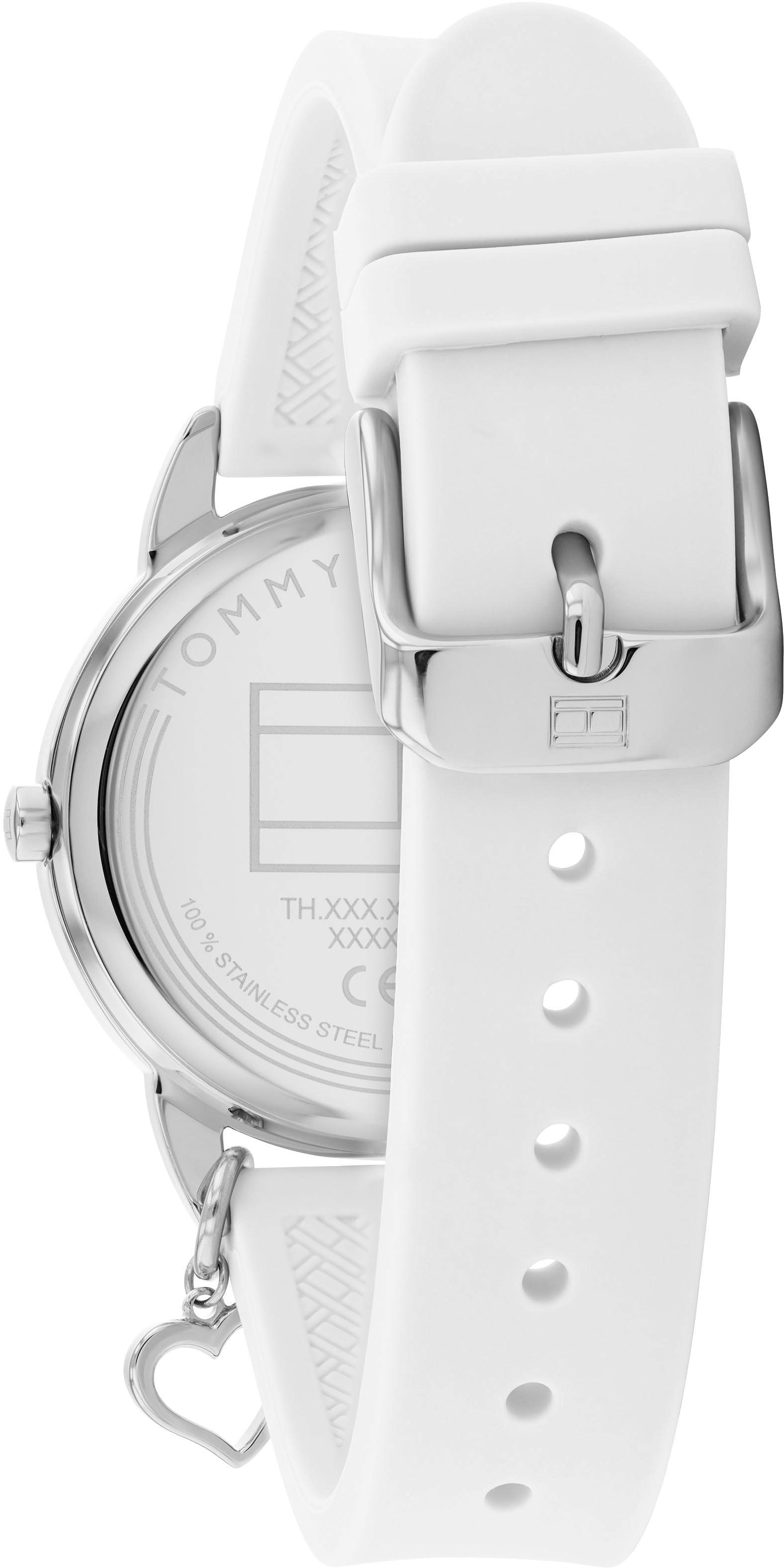 Tommy Hilfiger Quarzuhr »GIRLS«, Kinderuhr, Armbanduhr, Lernuhr, Mädchen, Schulanfang, Geschenkidee