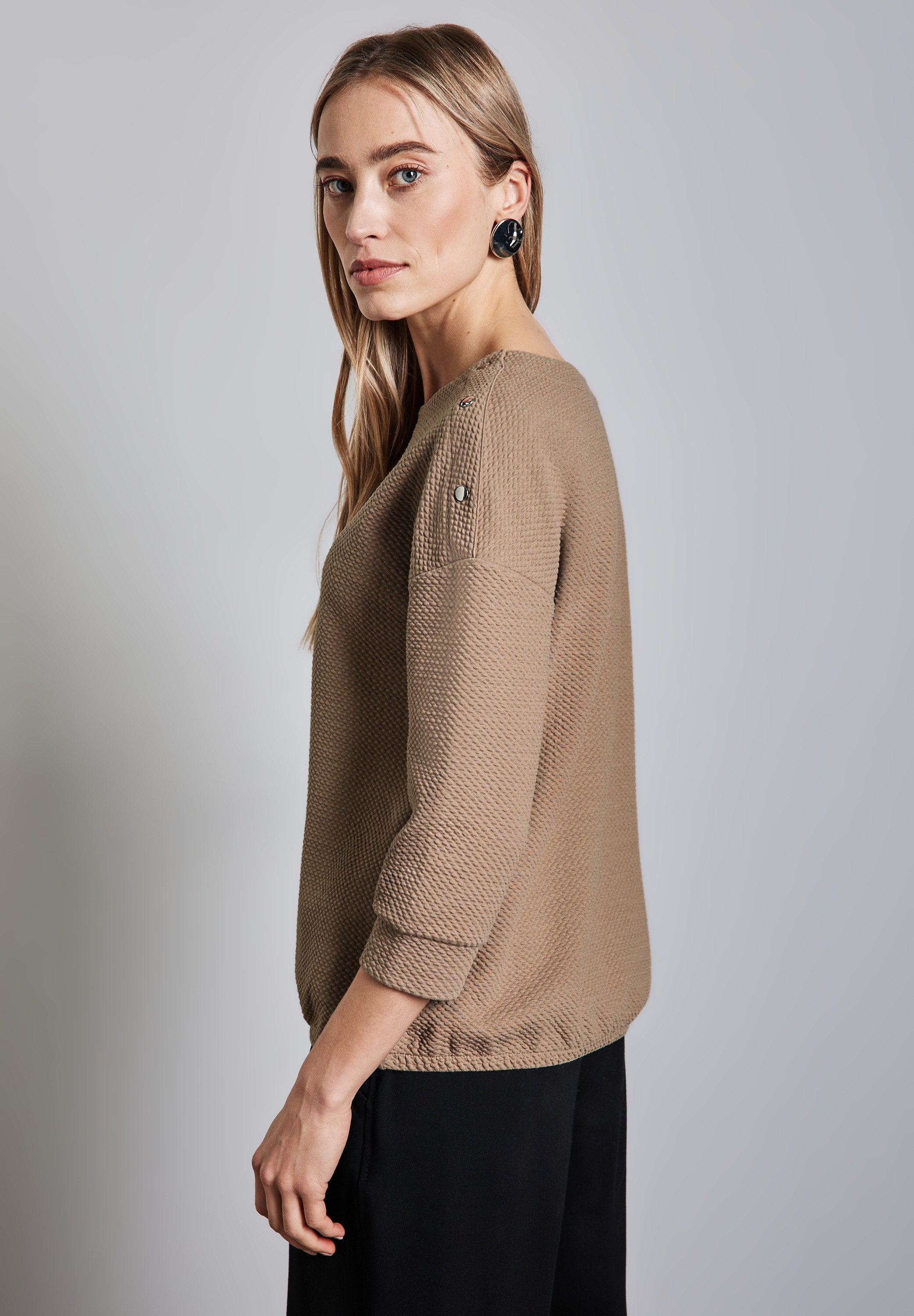 STREET ONE 3/4-Arm-Shirt, mit 3/4 Ärmeln