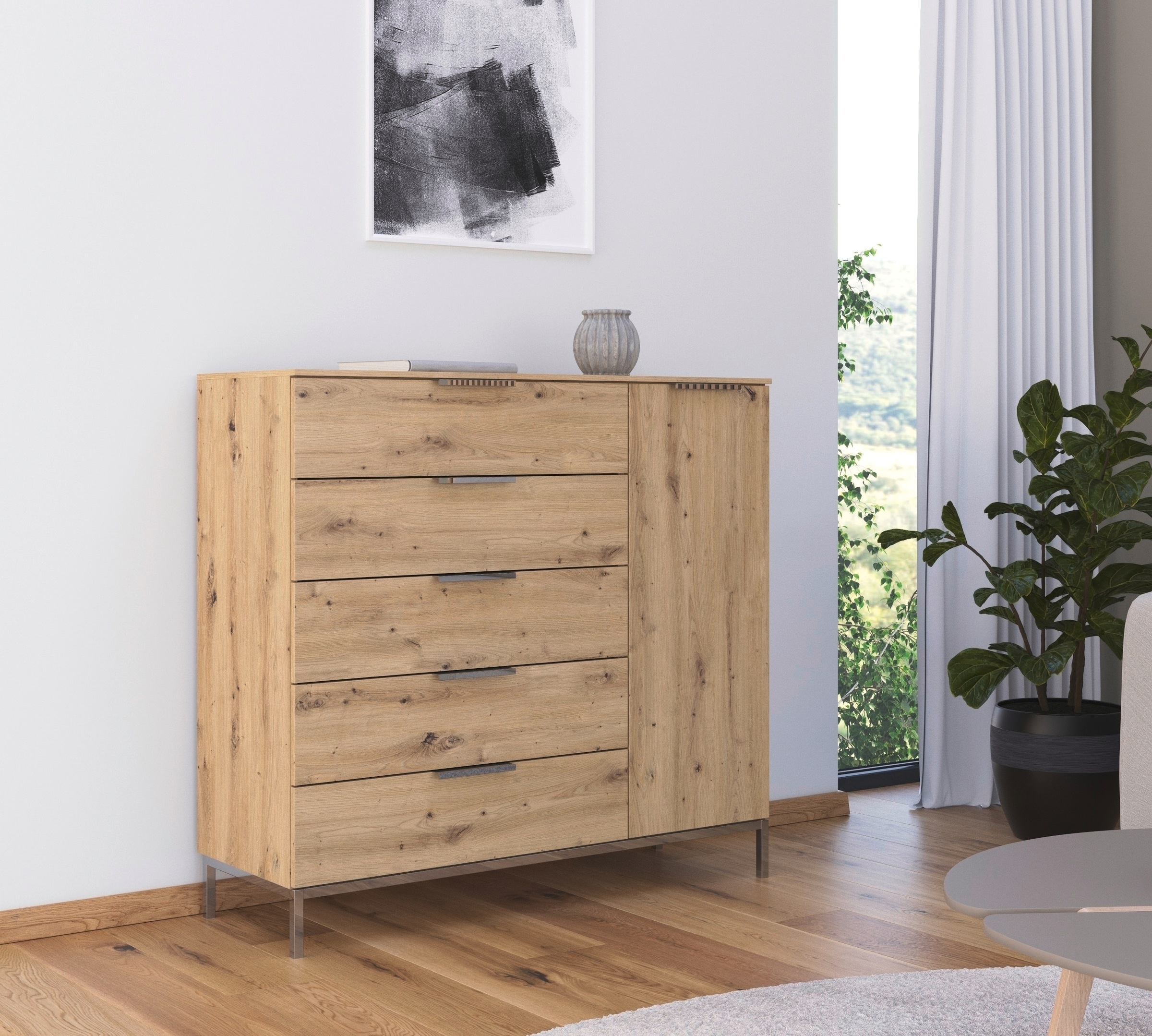 rauch Kombikommode "Kommode Türkommode Sideboard Kombikommode FLIPP", (Brei günstig online kaufen