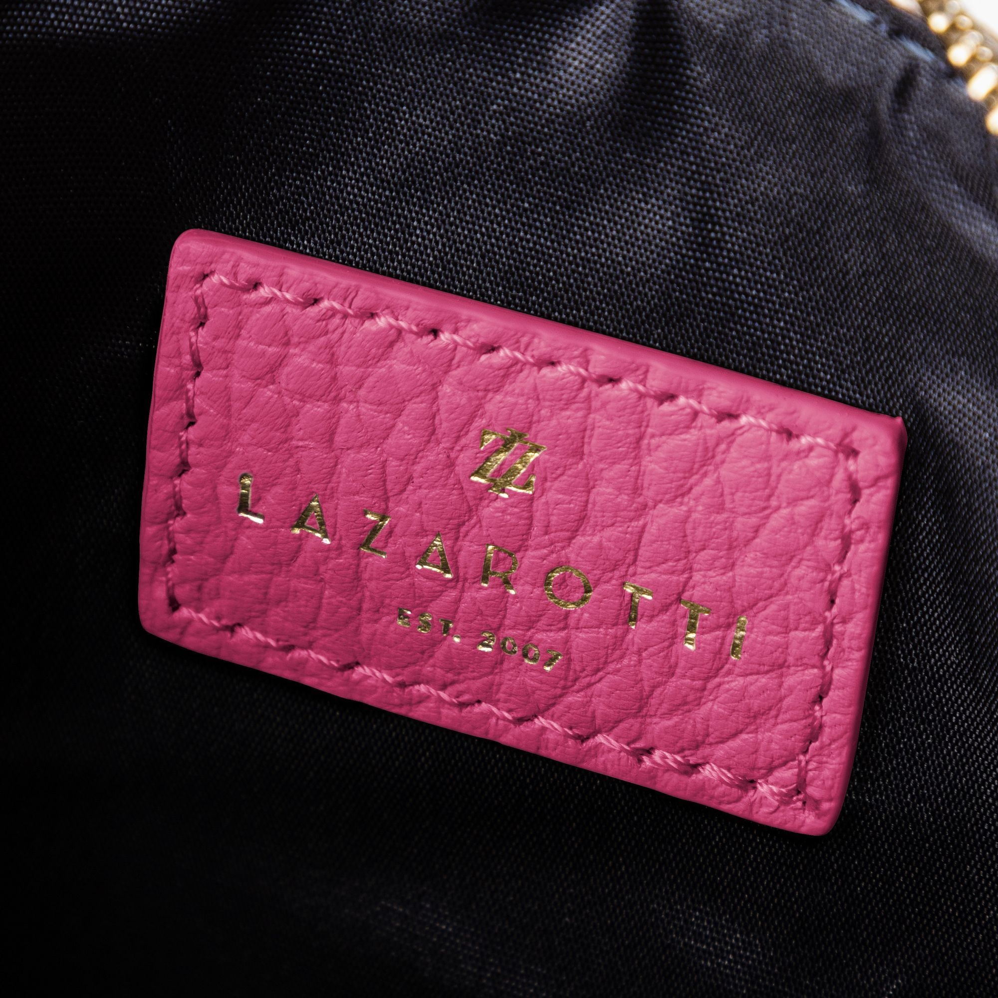 Lazarotti Schultertasche »Bologna Leather Pochette Schultertasche Leder 22 cm«