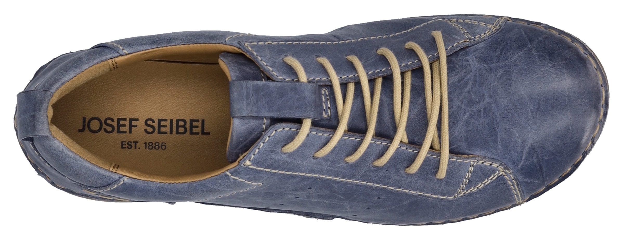 Josef Seibel Schnürschuh »Fergey 56«, Freizeitschuh, Halbschuh, Schnürschuh mit herausnehmbarer Innensohle