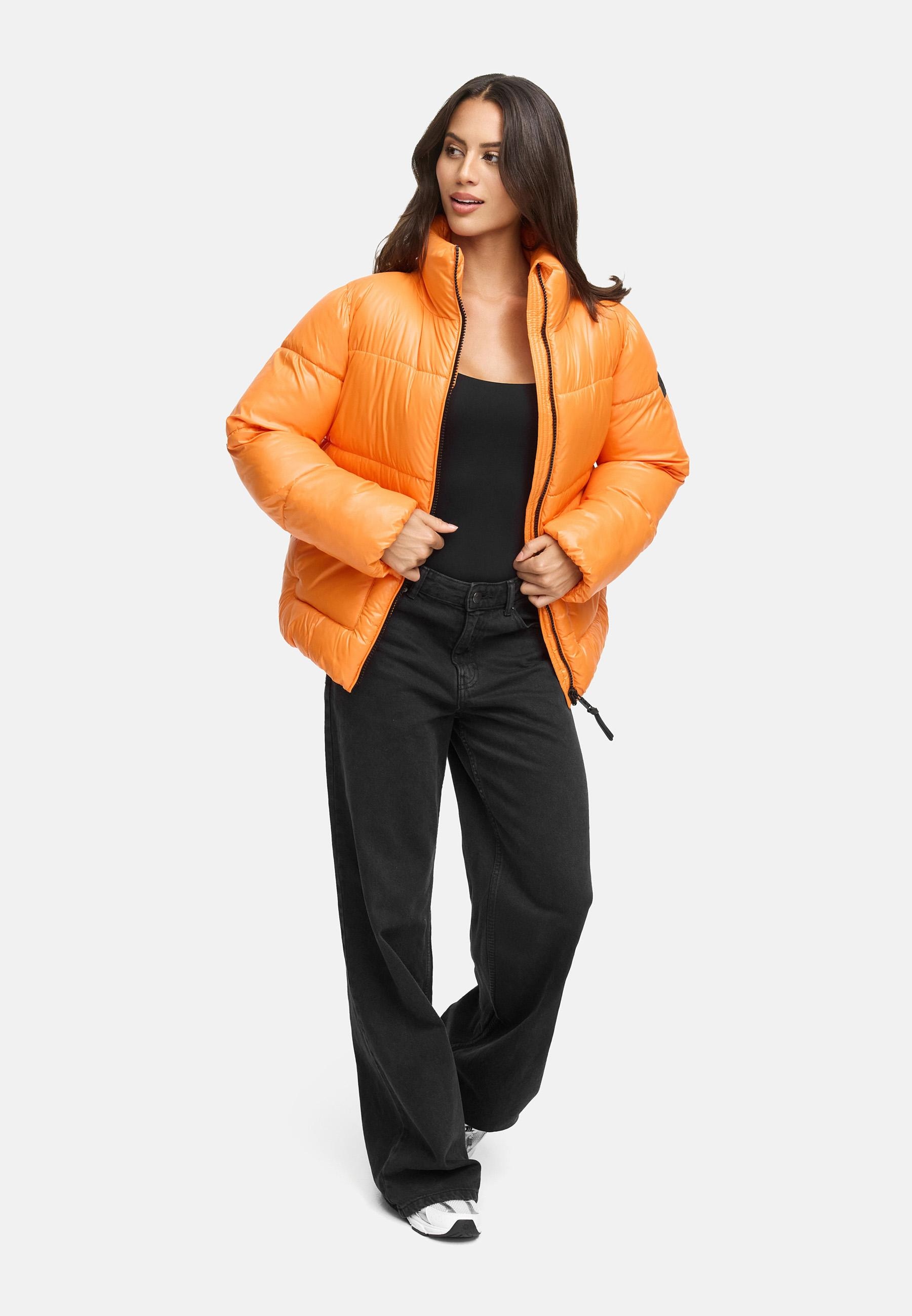 Navahoo Kurzjacke »Eispracht 14«, ohne Kapuze, Kurze gesteppte Damen Winterjacke