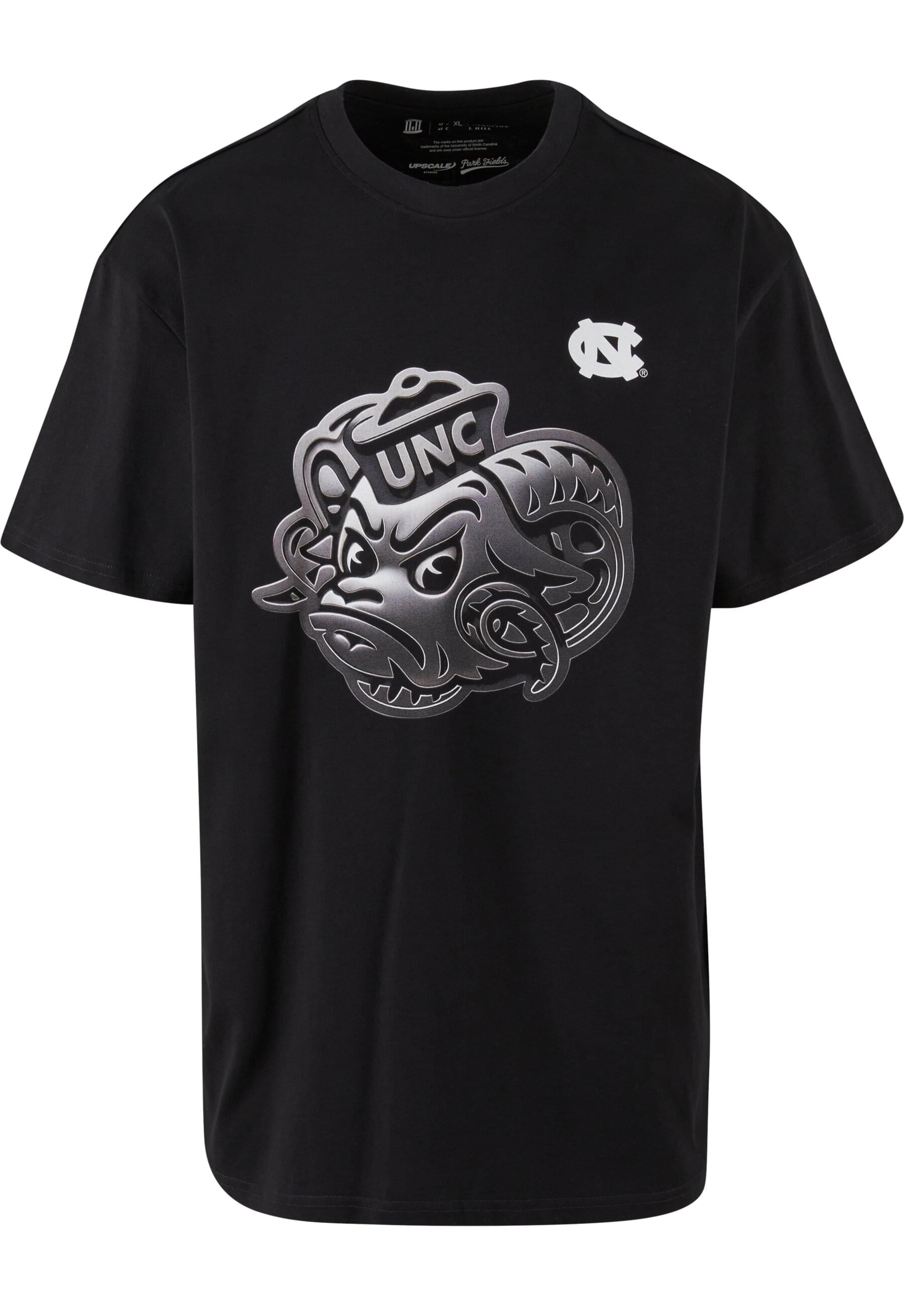 MisterTee T-Shirt "MisterTee North Carolina Chrome Logo Oversize Tee" 1 Stk günstig online kaufen