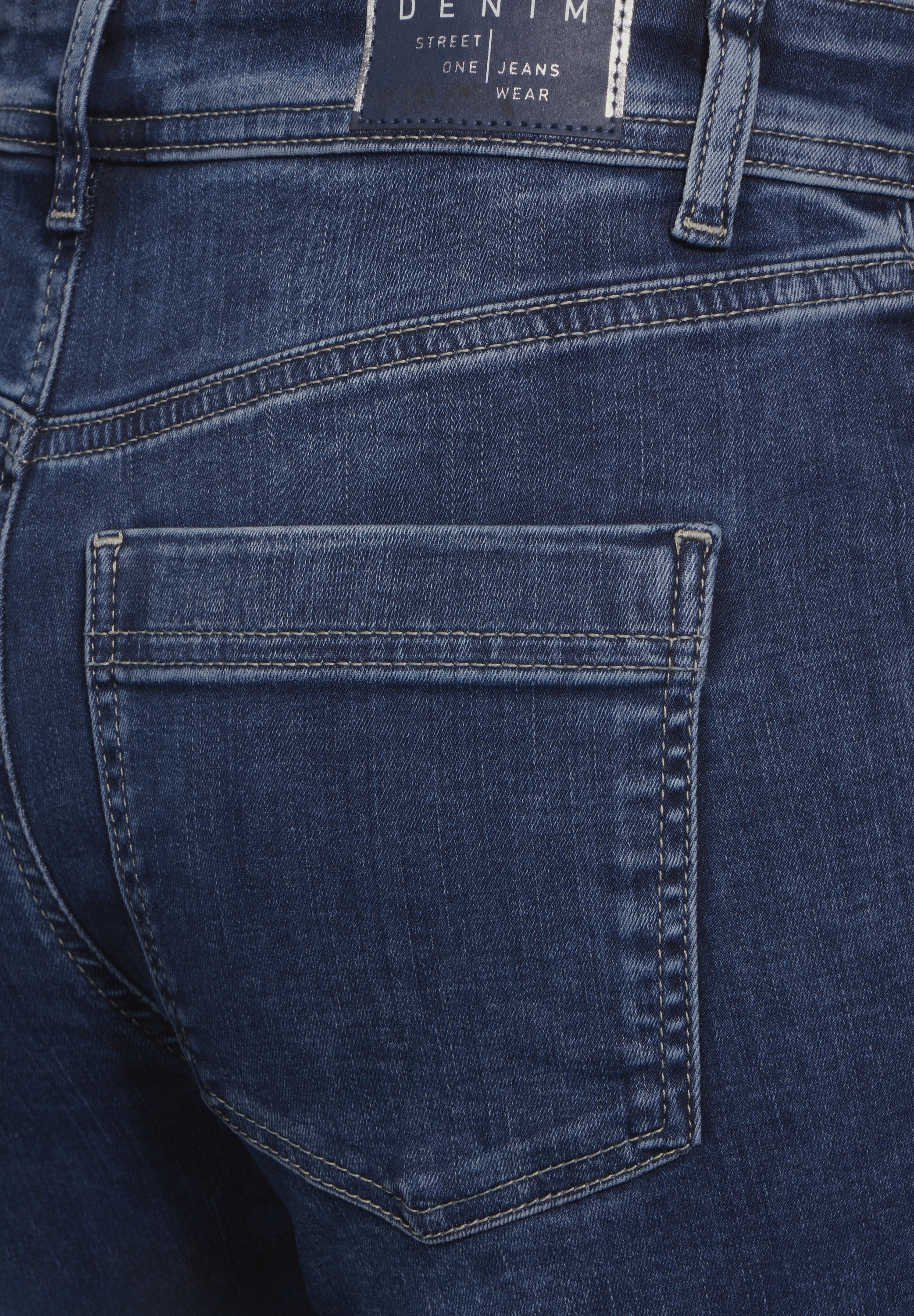 STREET ONE Slim-fit-Jeans, 5-Pocket-Style