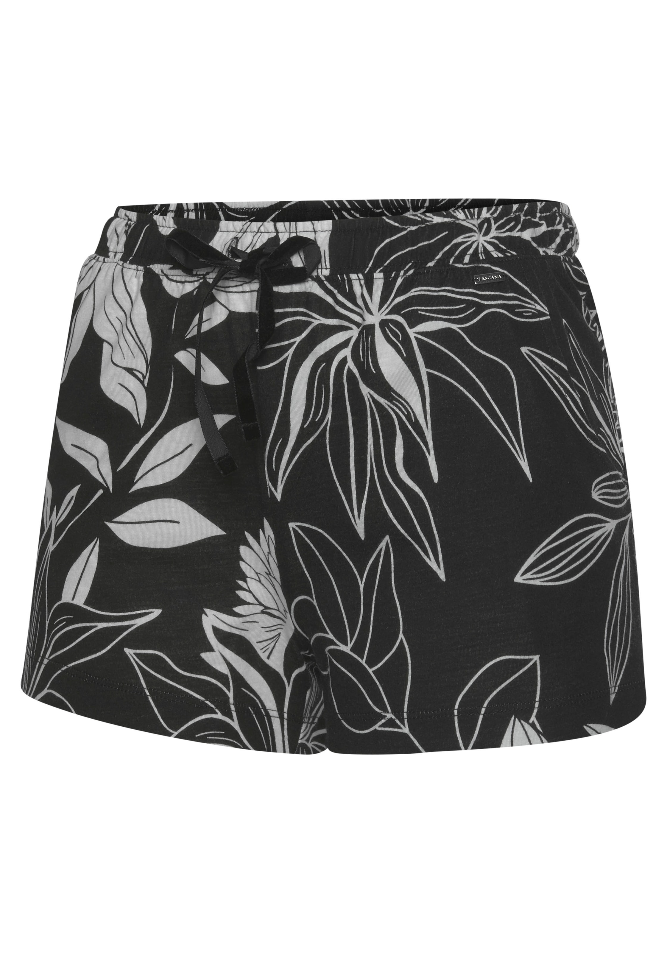 LASCANA Schlafshorts, mit floralem Druck