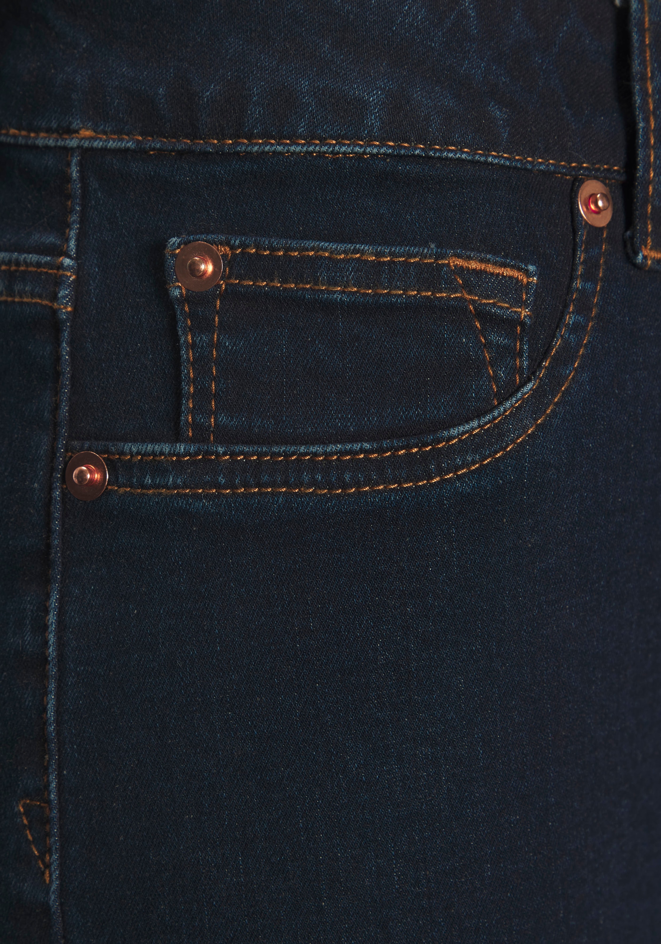 LASCANA Jeansjeggings, mit Stretch-Anteil in Röhrenform