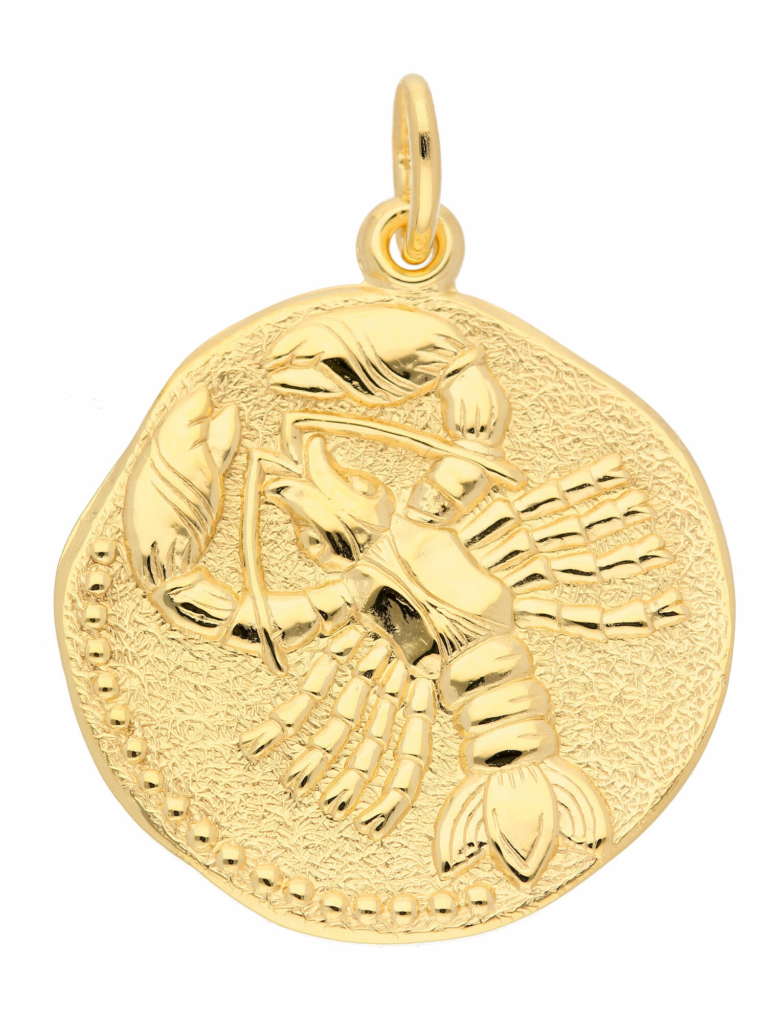 Adelia´s Kettenanhänger »333 Gold Sternzeichen Anhänger Krebs Ø 18,2 mm«,  Goldschmuck für Damen & Herren | BAUR | Kettenanhänger