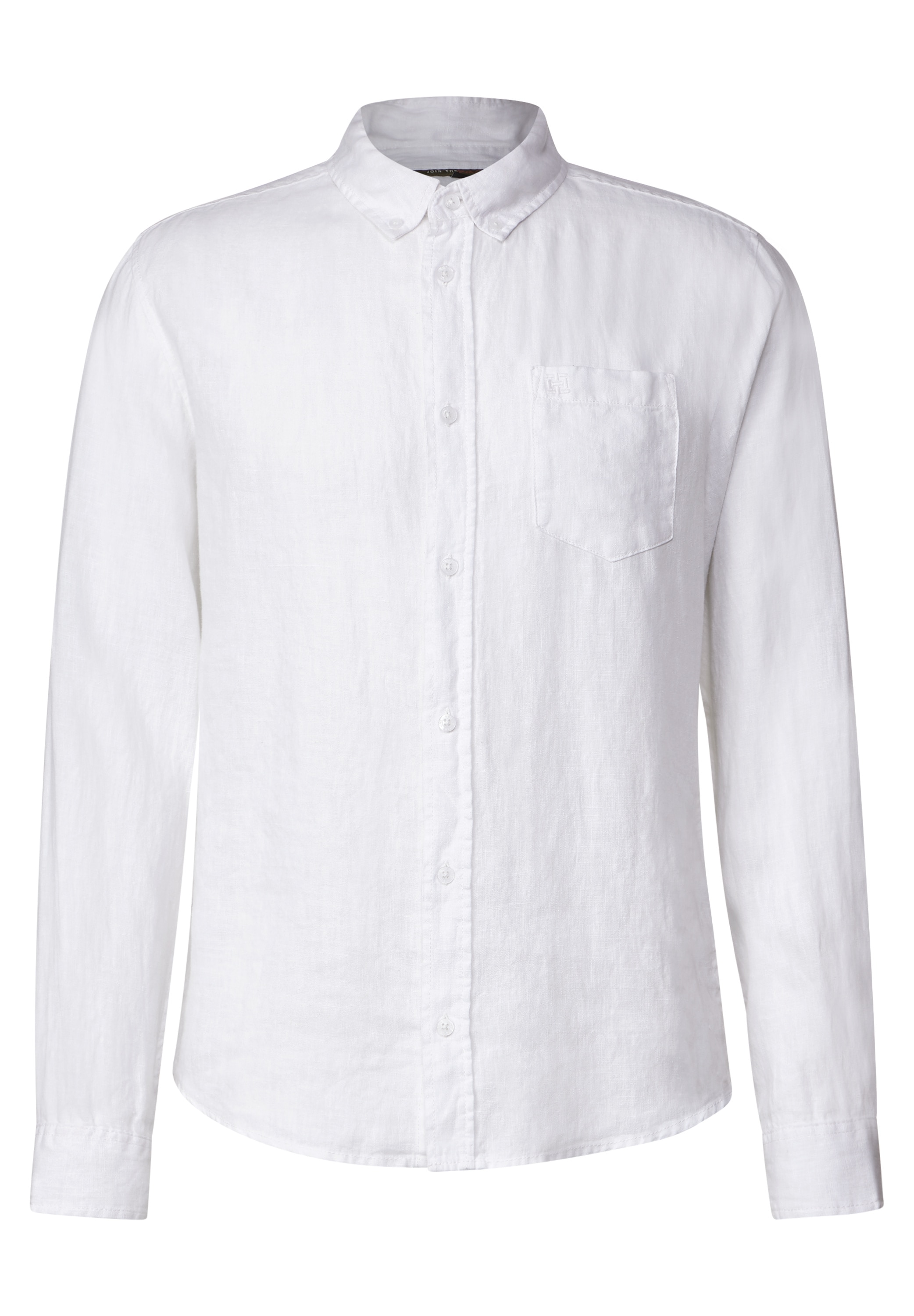 STREET ONE MEN Langarmhemd, soft und weich