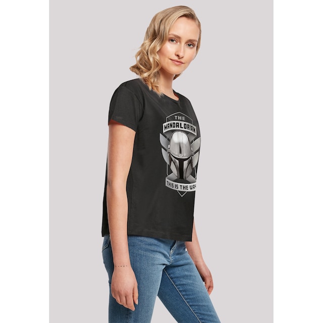 F4NT4STIC T-Shirt »Star Wars The Mandalorian This Is The Way«, Premium  Qualität für kaufen | BAUR