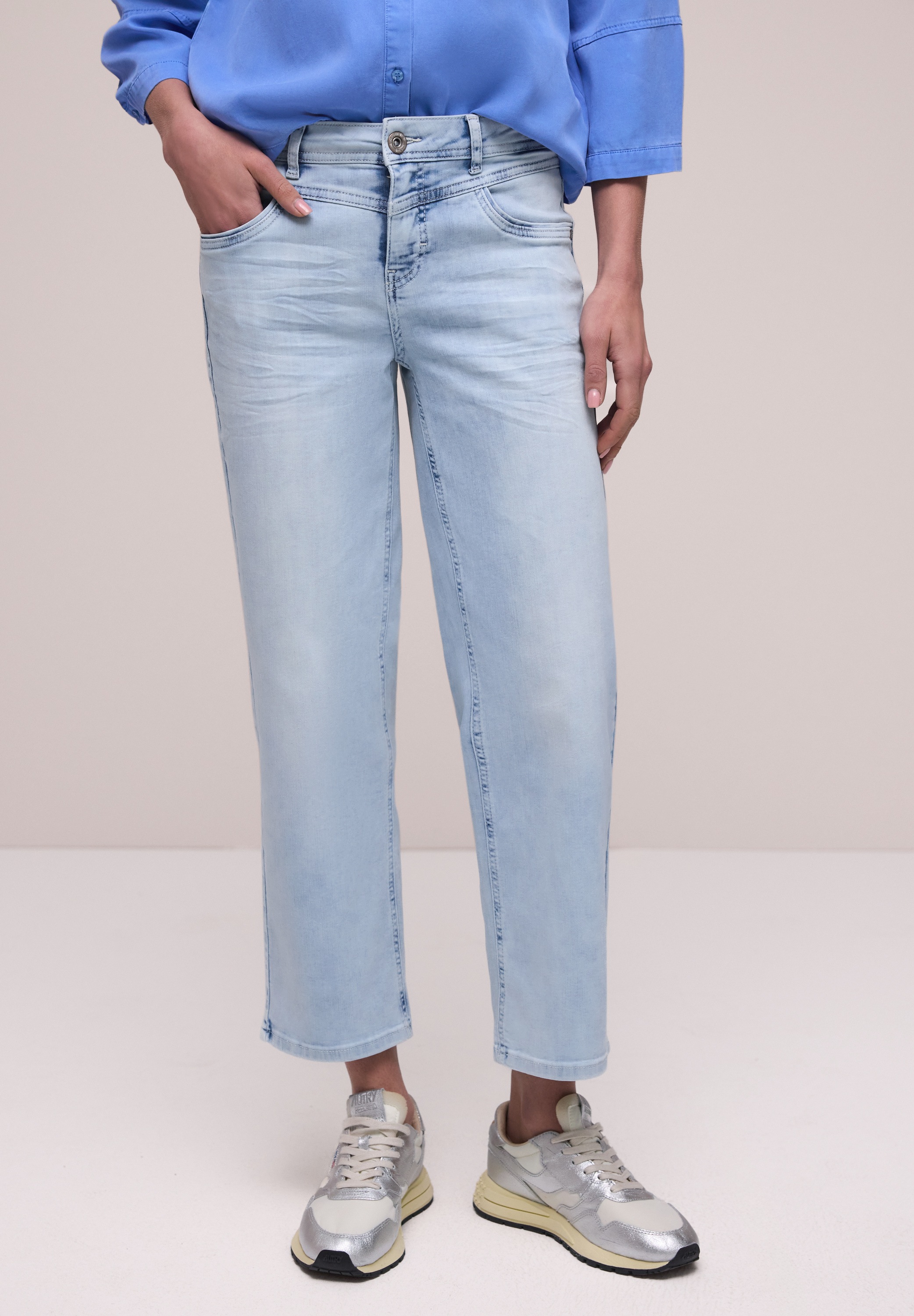 STREET ONE Comfort-fit-Jeans Middle Waist günstig online kaufen