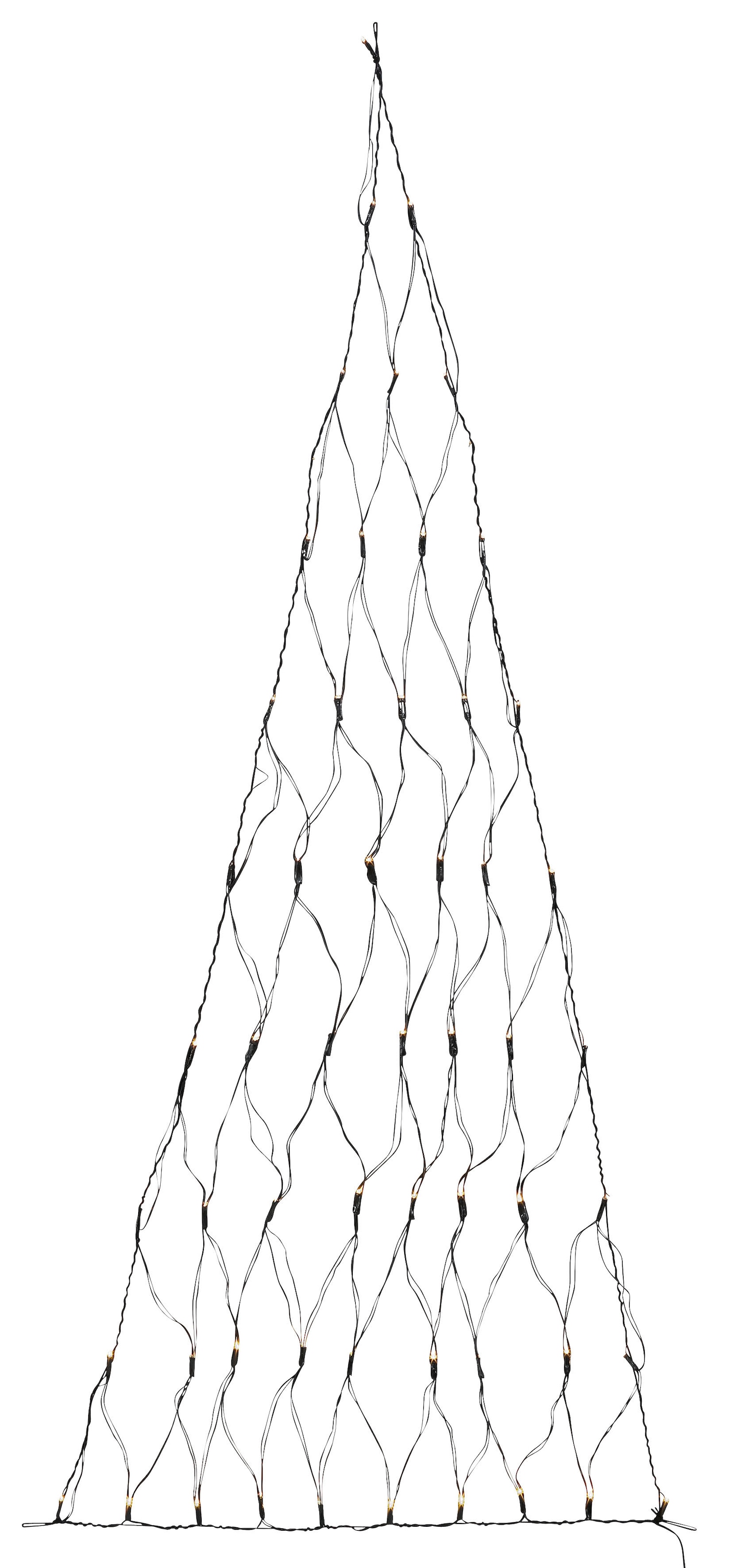 Dreieckform, | BAUR und Home Saugnäpfe aussen«, affaire inkl. »Varennes, zur bestellen Weihnachtsdeko in LED-Lichternetz 3 Bänder Befestigung