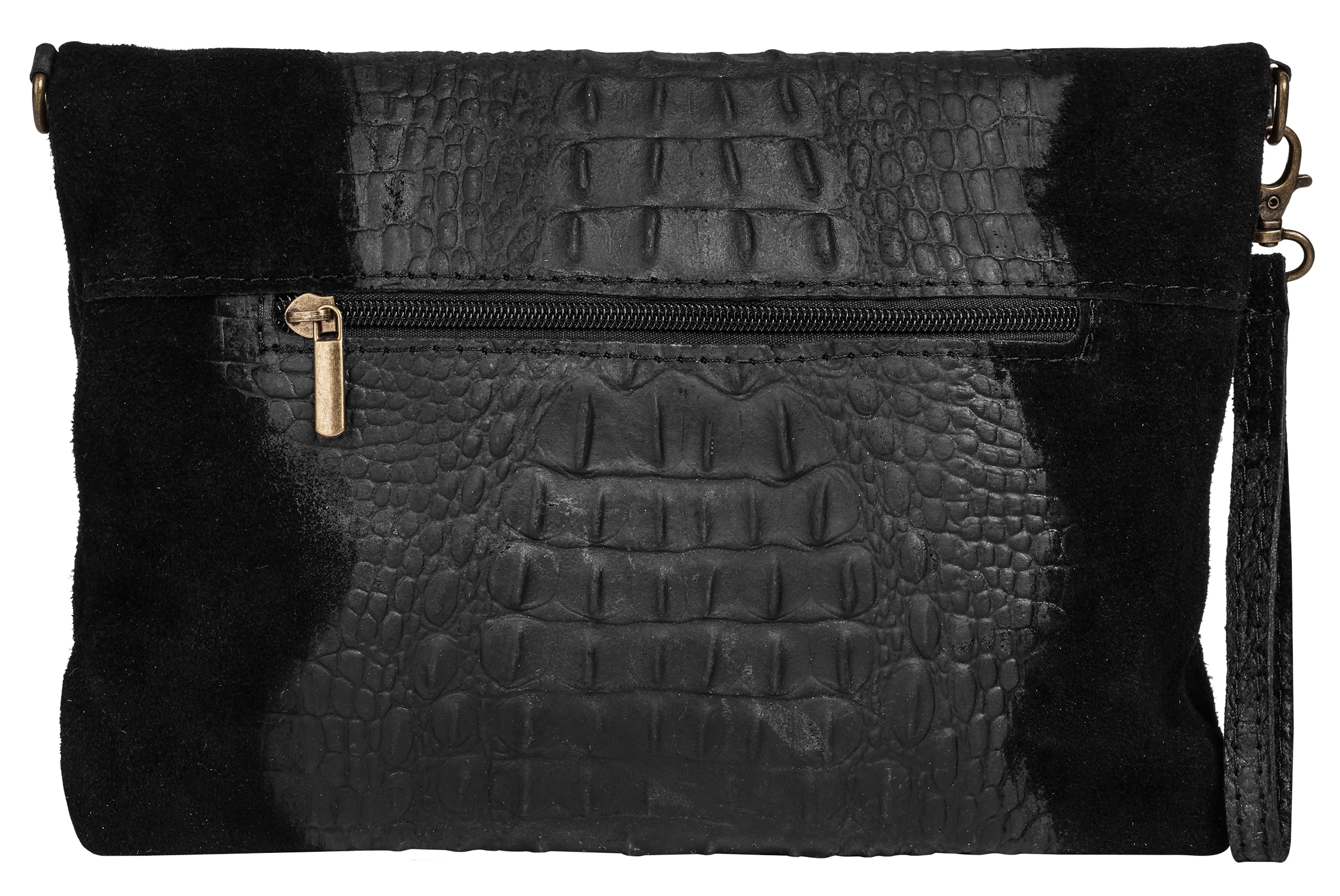 Samantha Look Abendtasche, echt Leder, Made in Italy