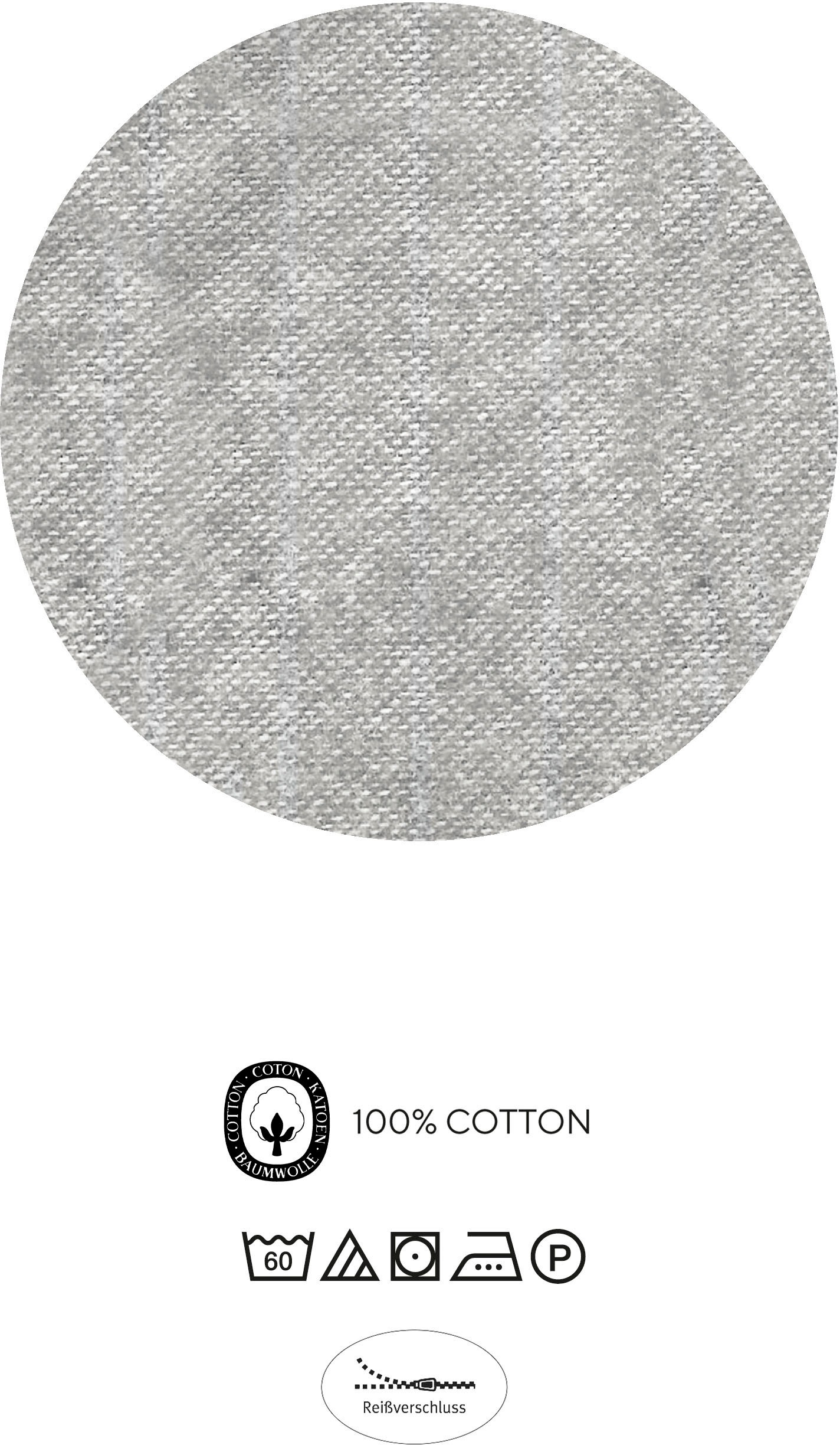 Biberna Bettwäsche »Leo«, kuschelig warm, weich, pflegeleicht, 100% Baumwolle, made in Germany
