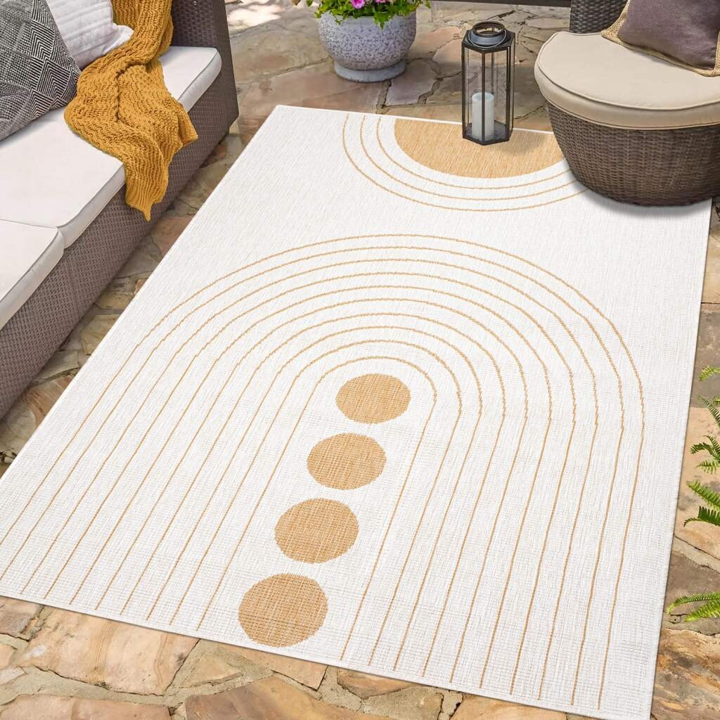 Carpet City Outdoorteppich »DUO RUG 5739« rechteck...