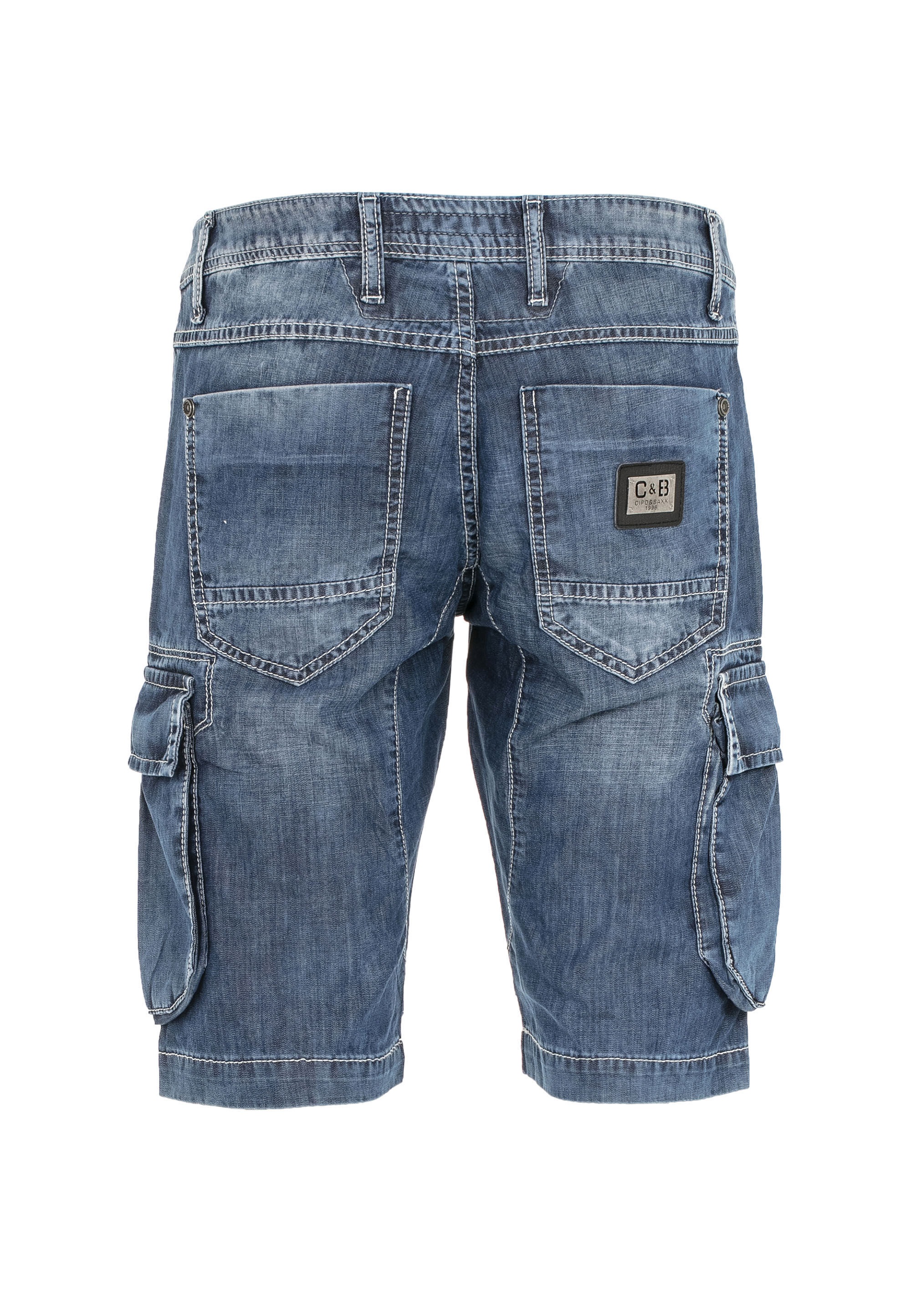 Cipo & Baxx Jeansbermudas »Bermuda & Short«, aus reiner Baumwolle