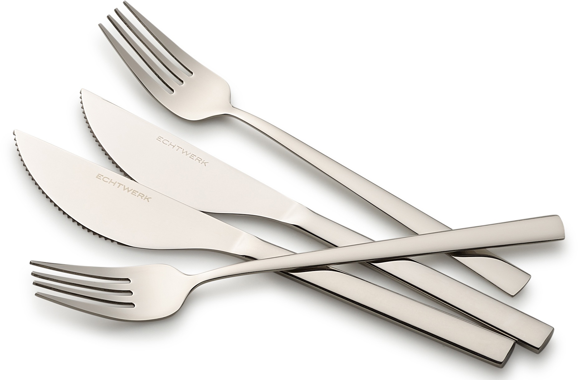ECHTWERK Besteck-Set »Angelini«, (Set, 4 tlg.), für Pizza, Quiche, Flammkuchen