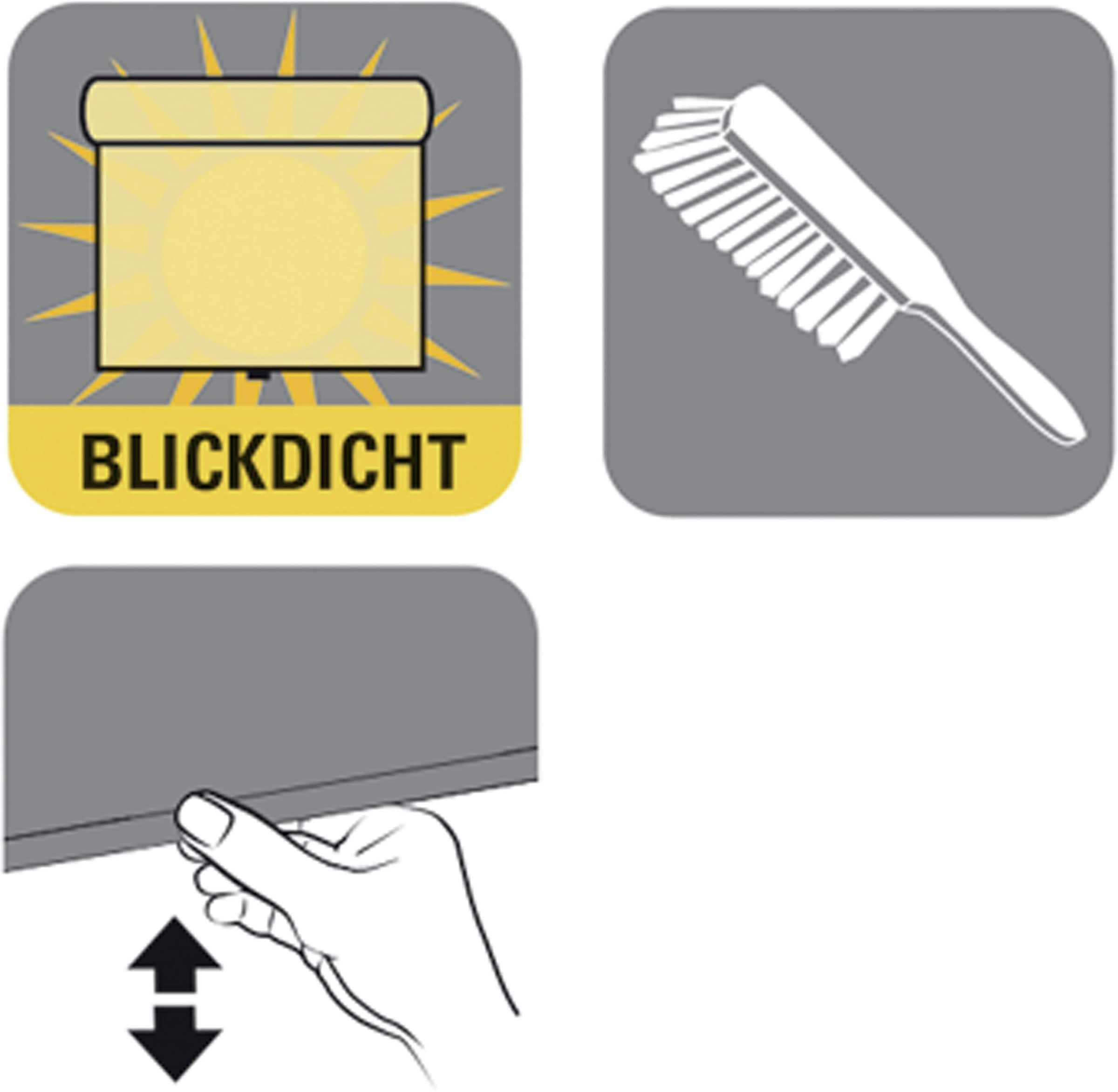 »Comfort ohne Rollo«, BAUR Bohren, regulierbare Move Seitenzugrollo freihängend, Lichtschutz, | Aufrollgeschwindigkeit Sichtschutz, GARDINIA