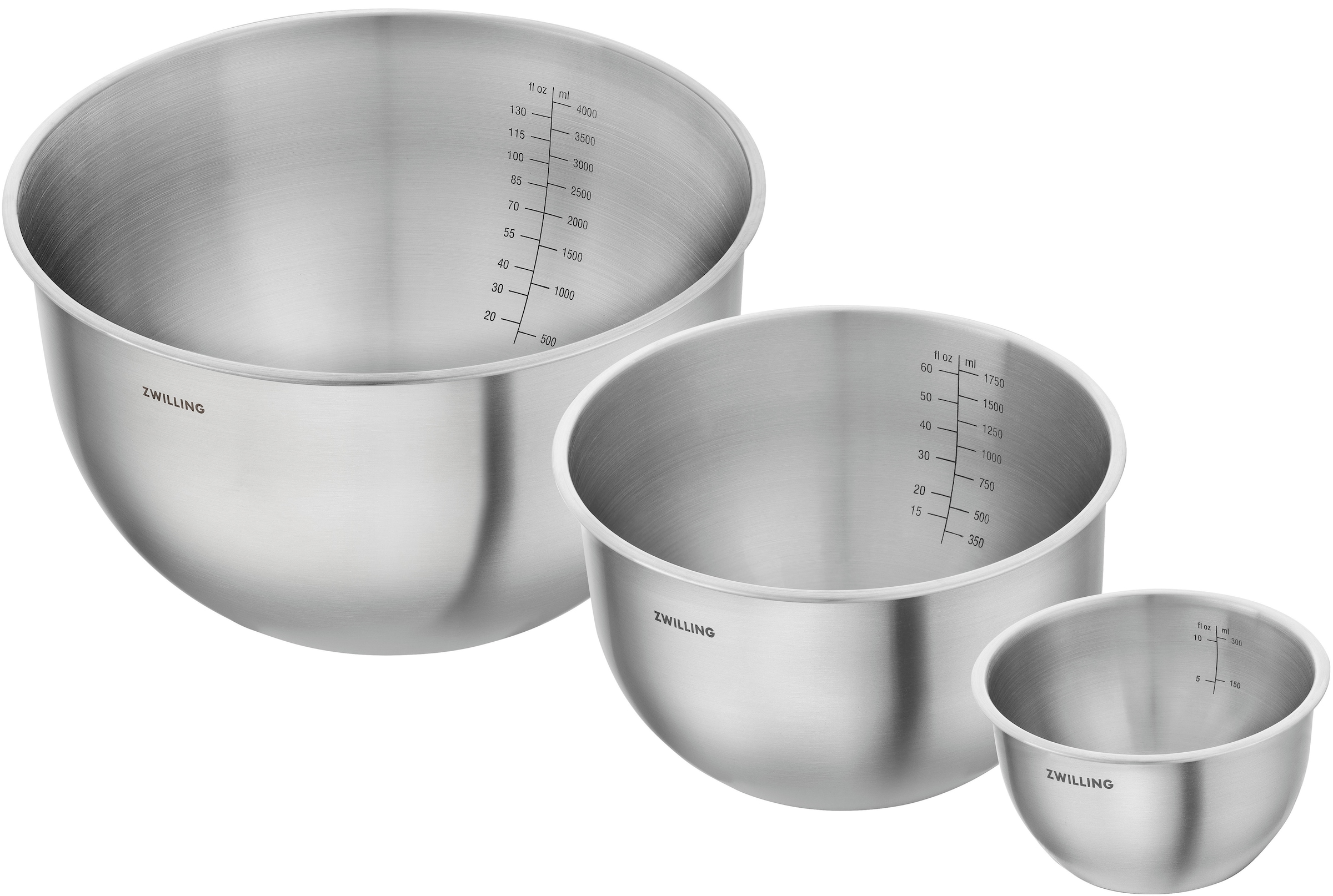 Zwilling Schüssel "Fresh &Save BOWLS" 3 Stk. aus Edelstahl Schüssel-Set aus günstig online kaufen