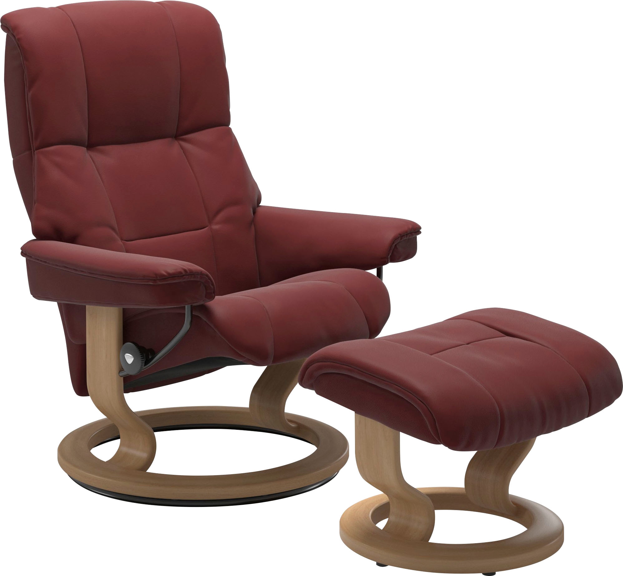 Stressless Relaxsessel "Mayfair" mit Classic Base, Größe S, M & L, Gestell Eiche, in 3 Bezugsqualitäten lieferbar