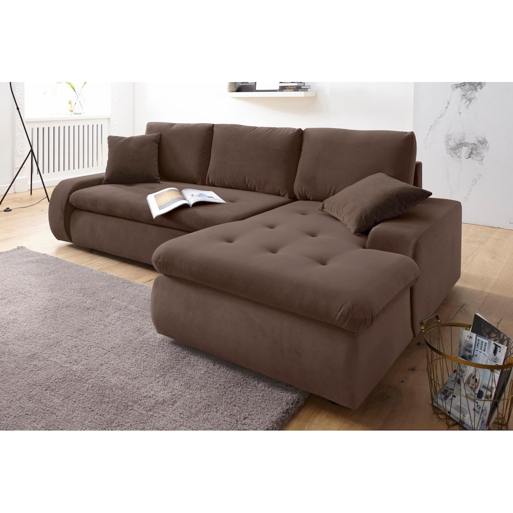 TRENDMANUFAKTUR Ecksofa