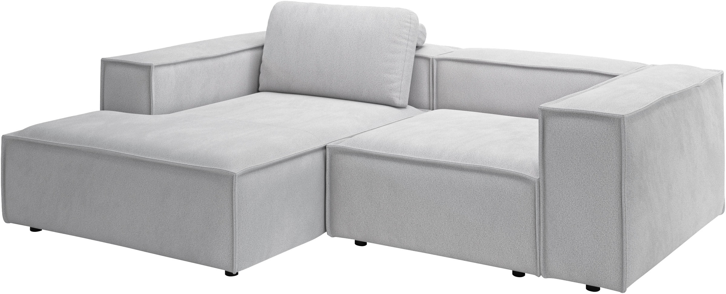 Places of Style Ecksofa "Watertown, kompakte L-Form, 246 cm breite für klei günstig online kaufen