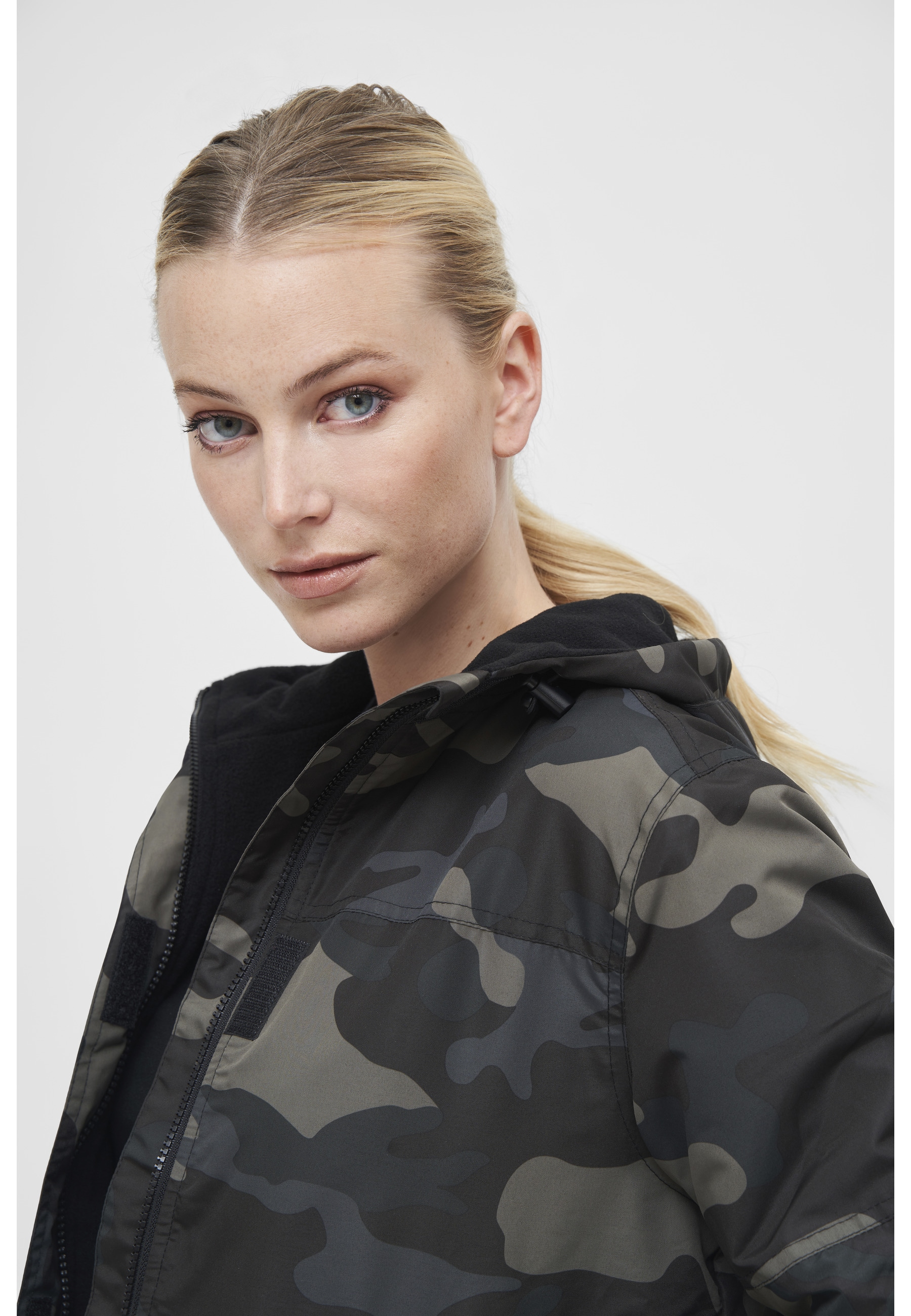 Brandit Allwetterjacke »Brandit Damen Ladies Summer Windbreaker Frontzip« 1 Stk. tlg. mit Kapuze