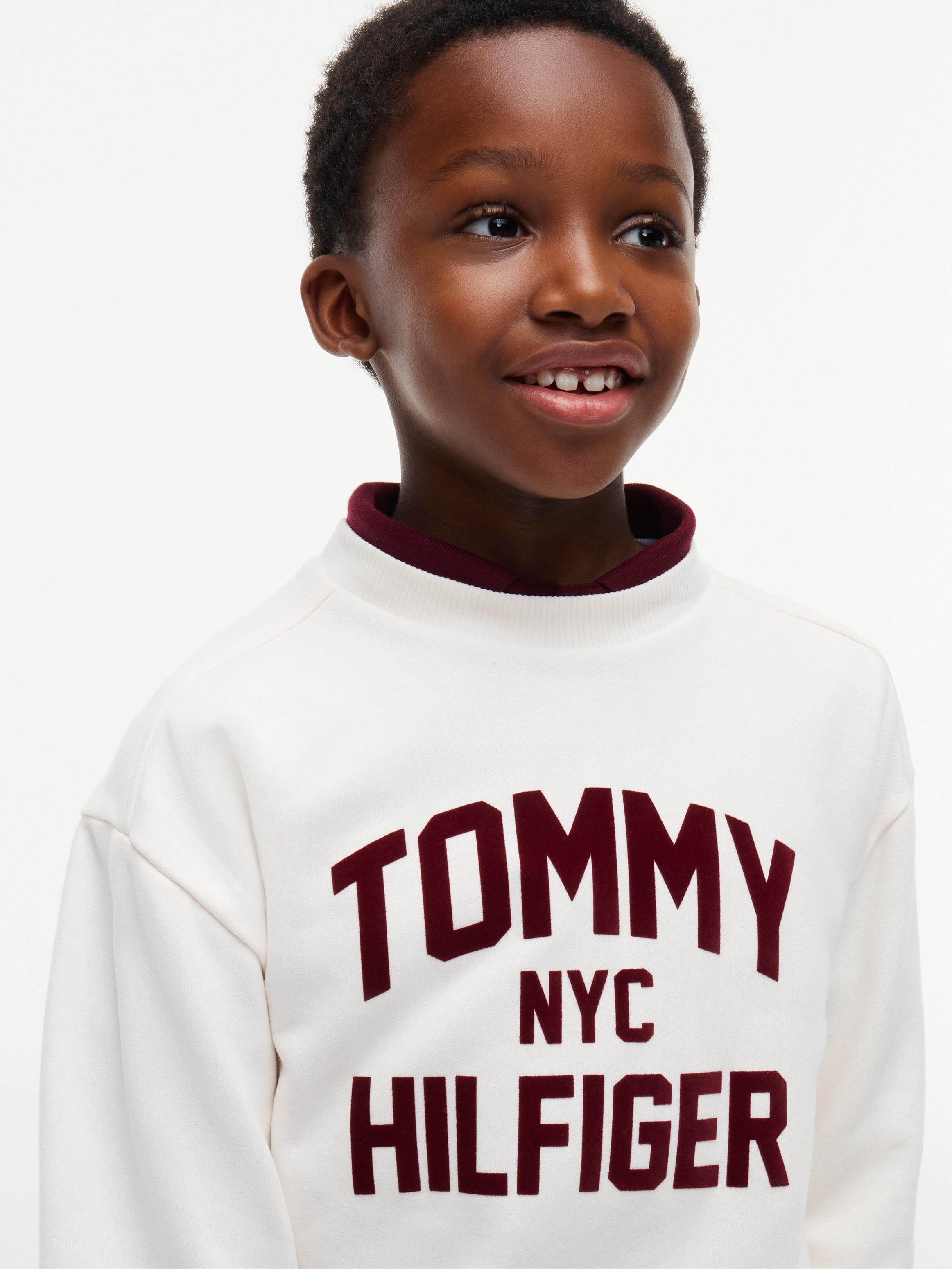 Tommy Hilfiger Sweatshirt , Rundhalsausschnitt, Regular Fit, für Kinder bis 16 Jahre
