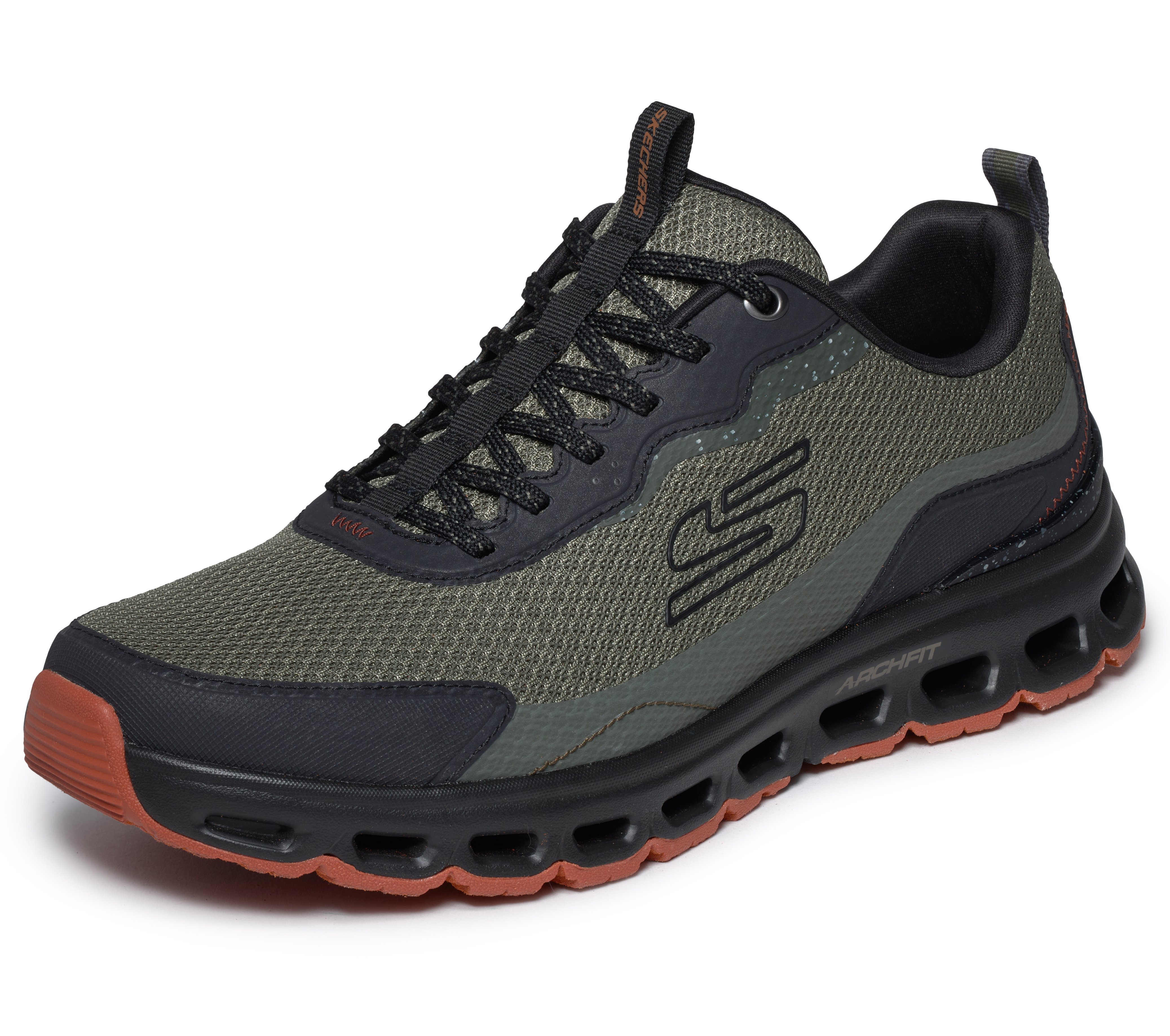 Skechers Sneaker "ARCH FIT GLIDE-STEP AT" Outdoorschuh, Schnürschuh, wasserabweisend, mit Memory Foam