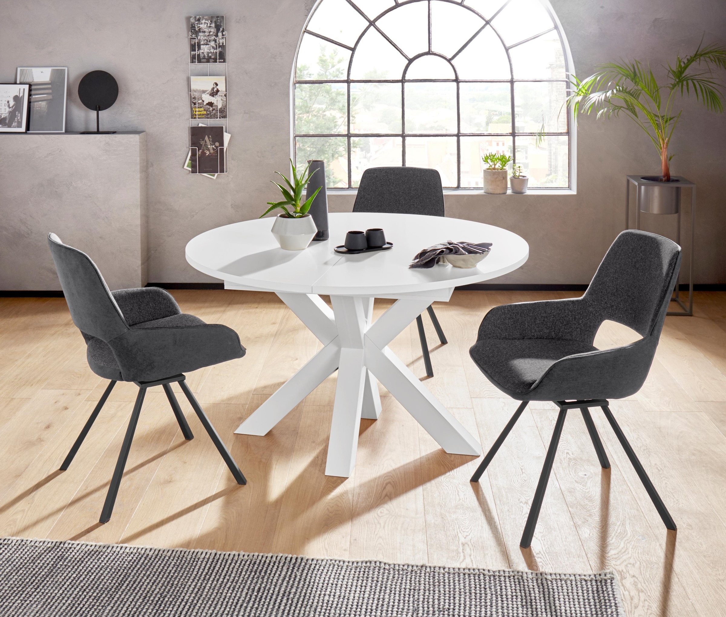 MCA furniture 4-Fußstuhl »Parana«, (Set), 2 St., Stuhl belastbar bis 120 Kg  bestellen | BAUR