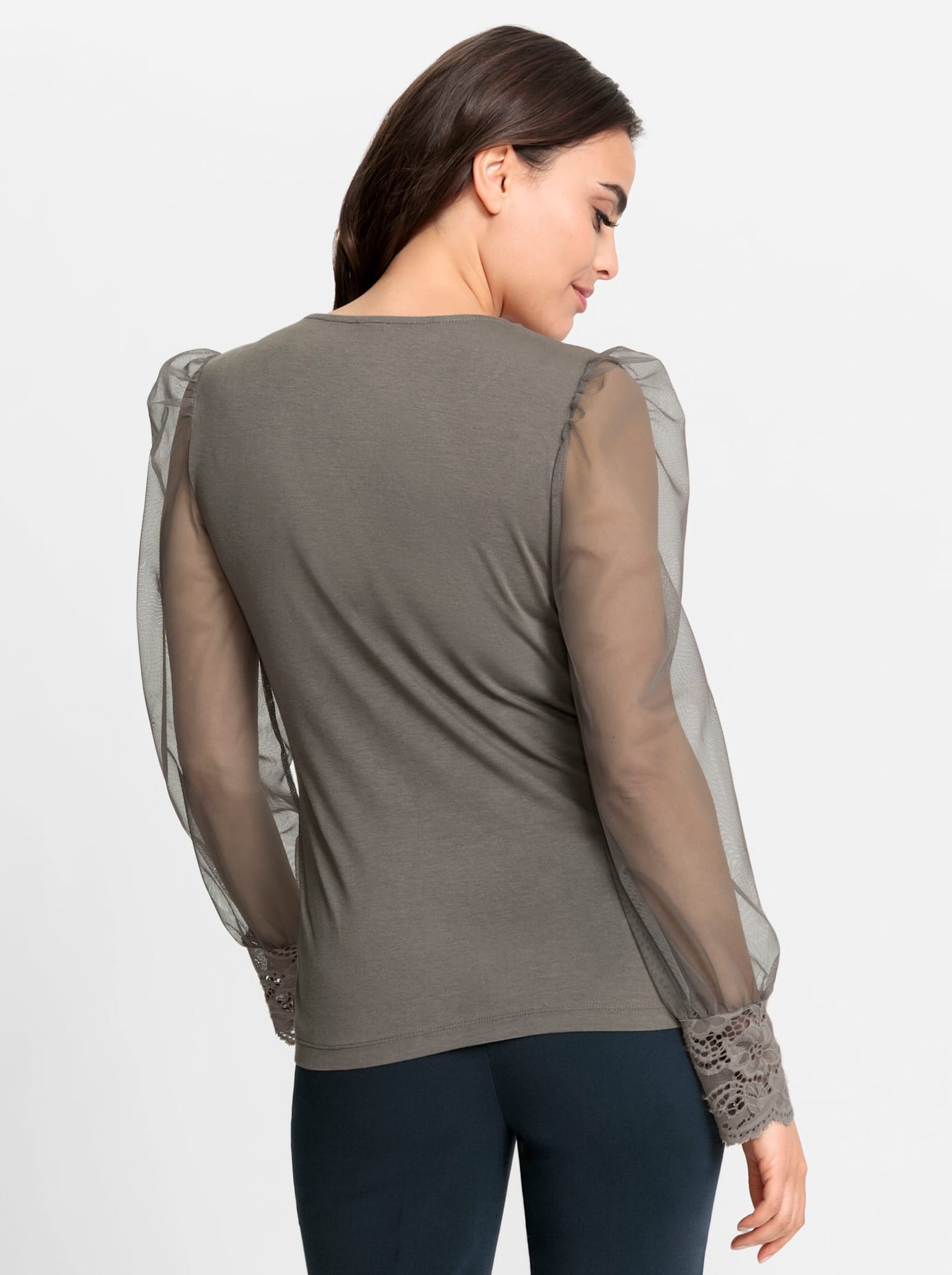 heine Spitzenshirt »Spitzen-Shirt«, (1 tlg.)