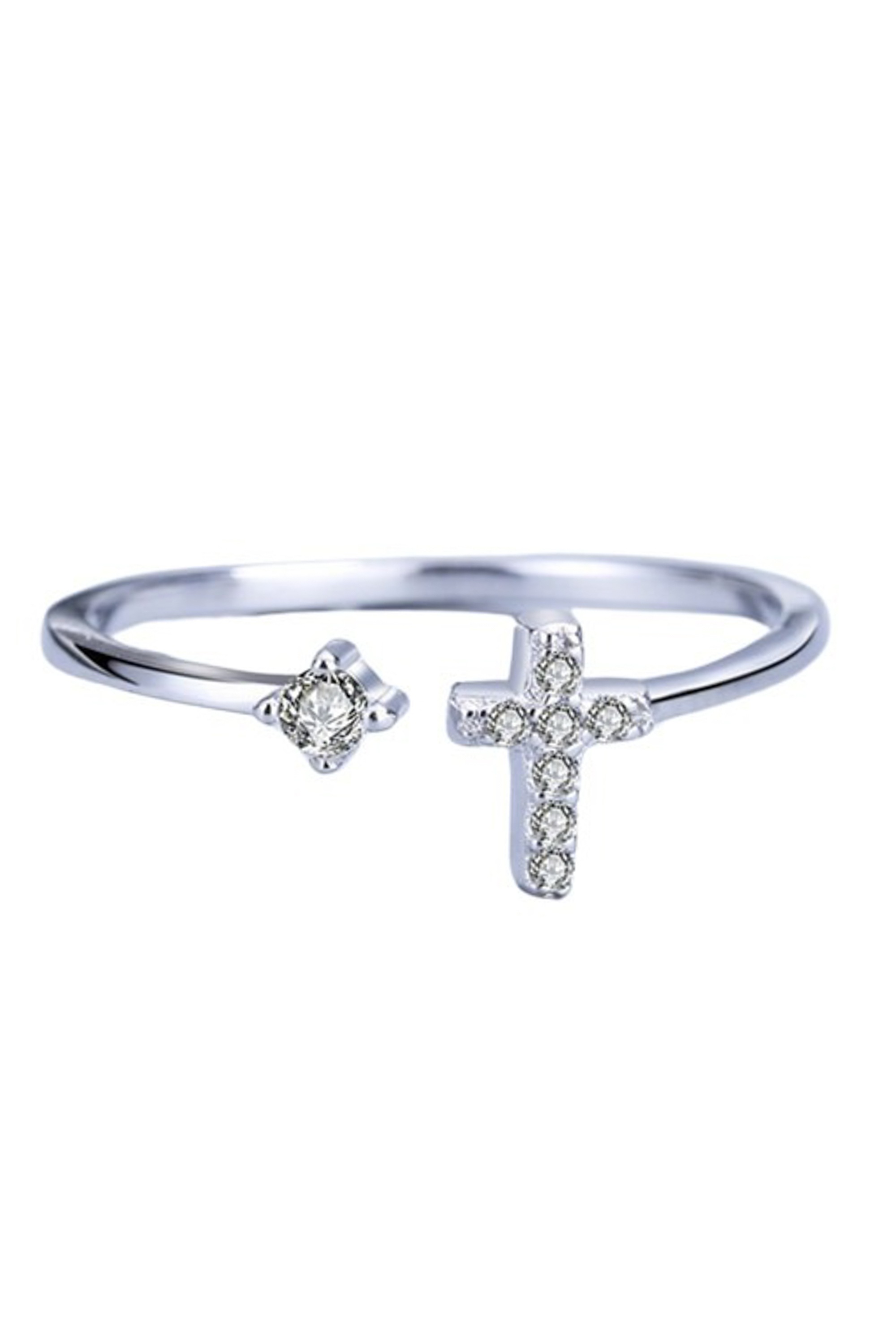 Collezione Alessandro Faith Ring Silver 2