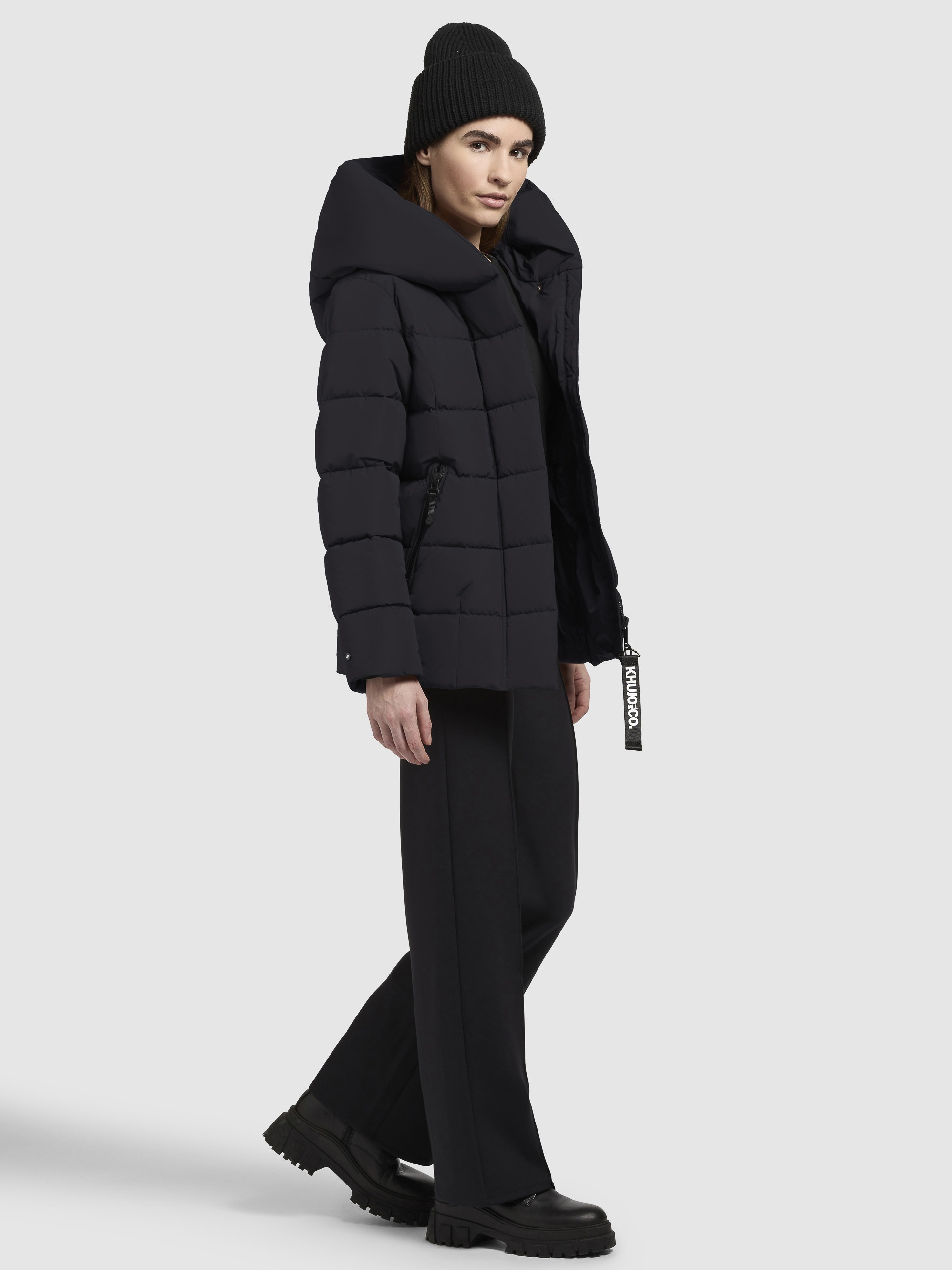 khujo Steppjacke »JACKE CAMEA«, mit Kapuze