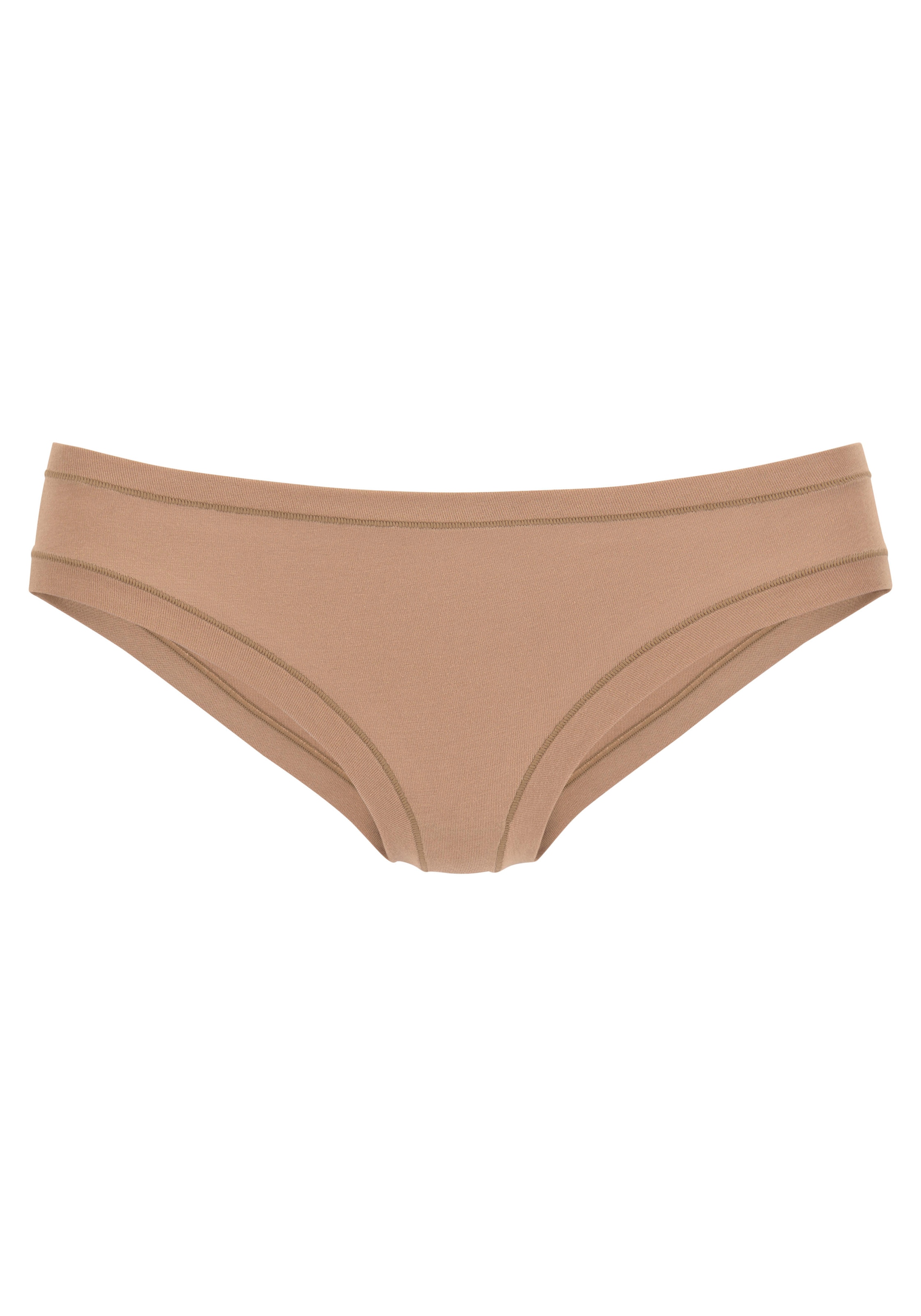 LASCANA Jazz-Pants Slips, (Packung, 4 St.), "Perfect Basics" aus elastischer Baumwolle