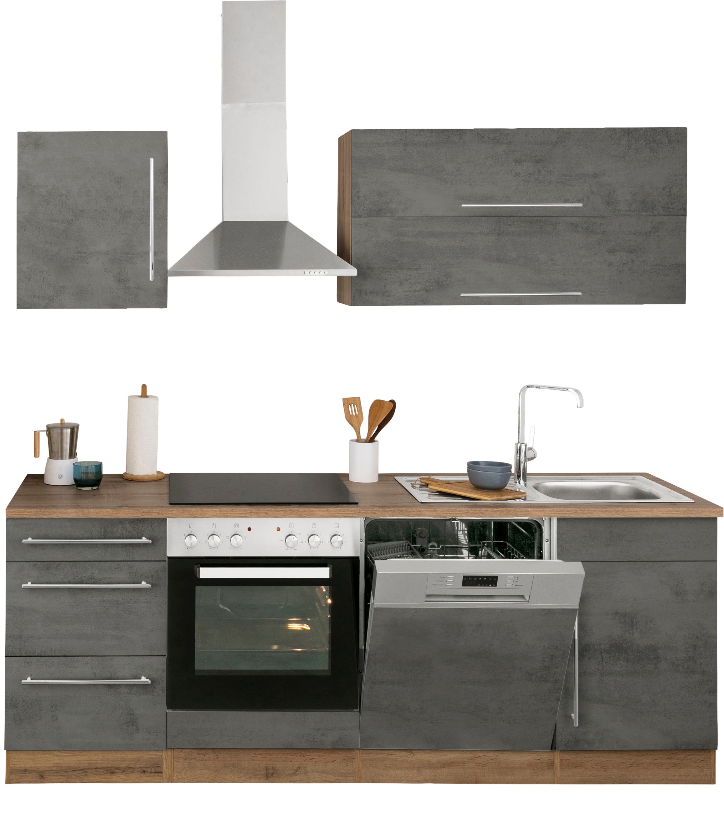 Kochstation Küchenzeile 