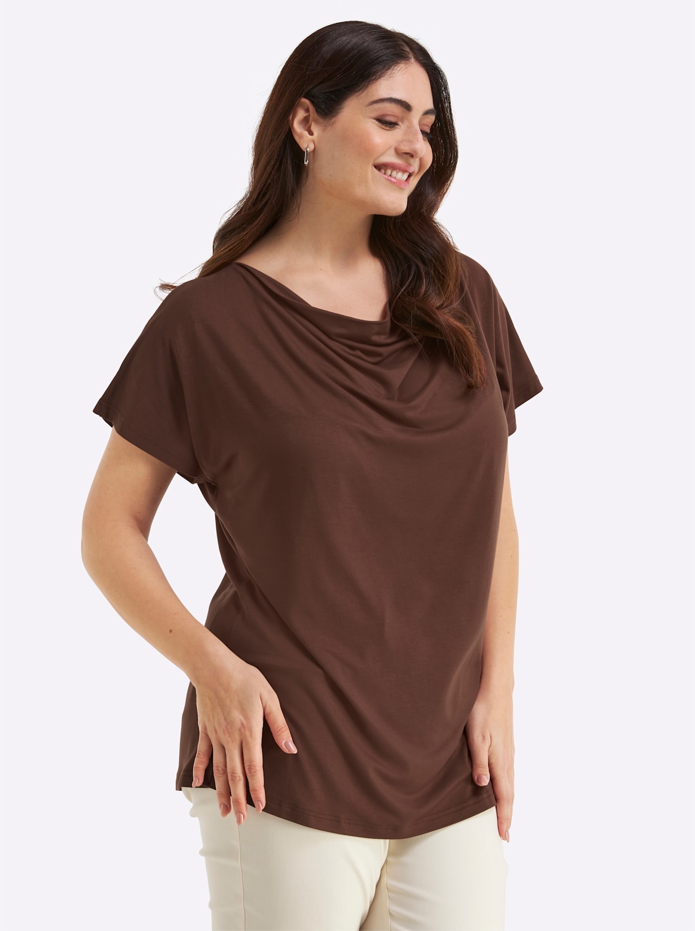 Sheego T-Shirt »Kurzarm-Shirt« 1