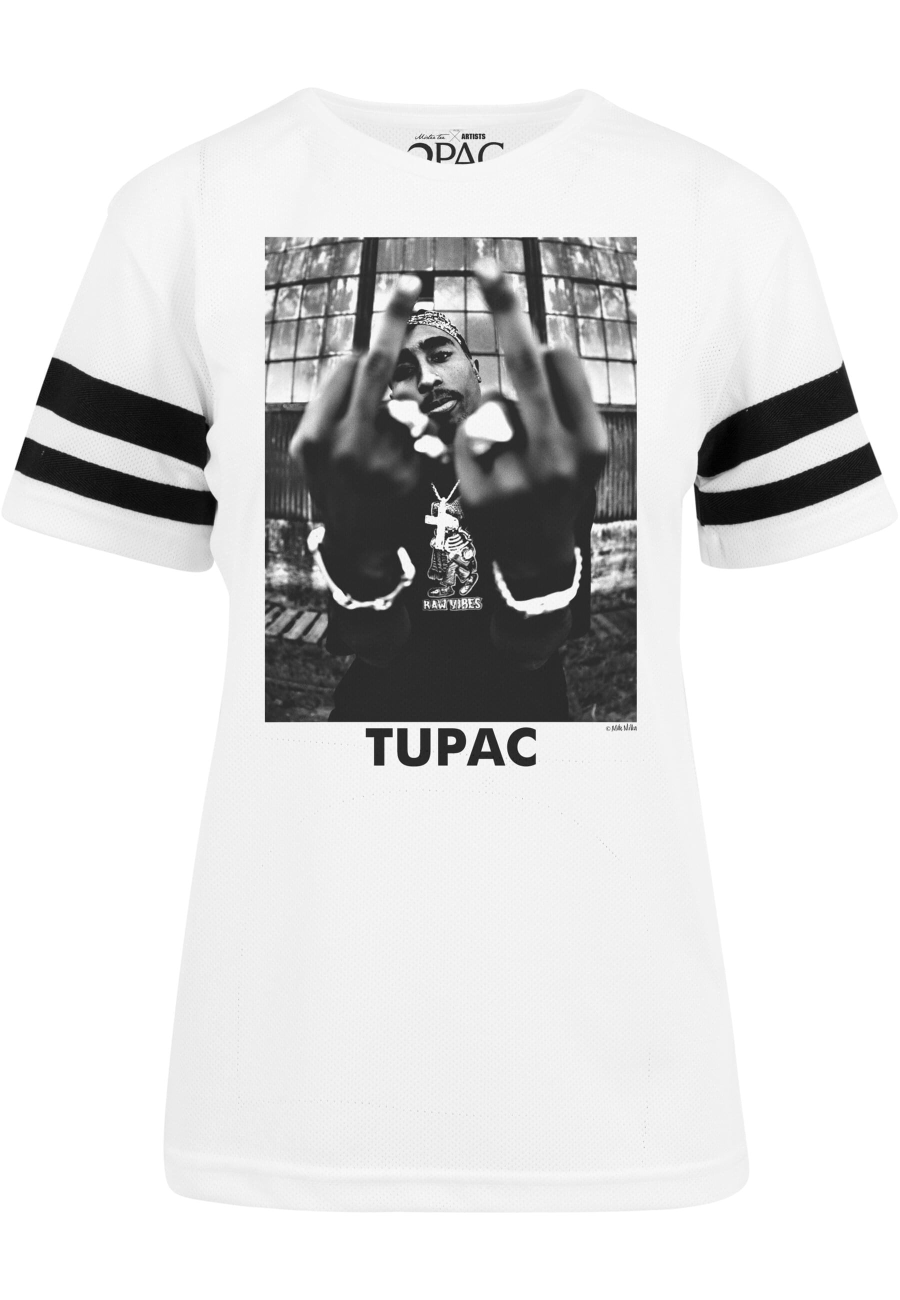 MisterTee T-Shirt "MisterTee Damen Ladies 2Pac Stripes Tee" 1 Stk. tlg. günstig online kaufen